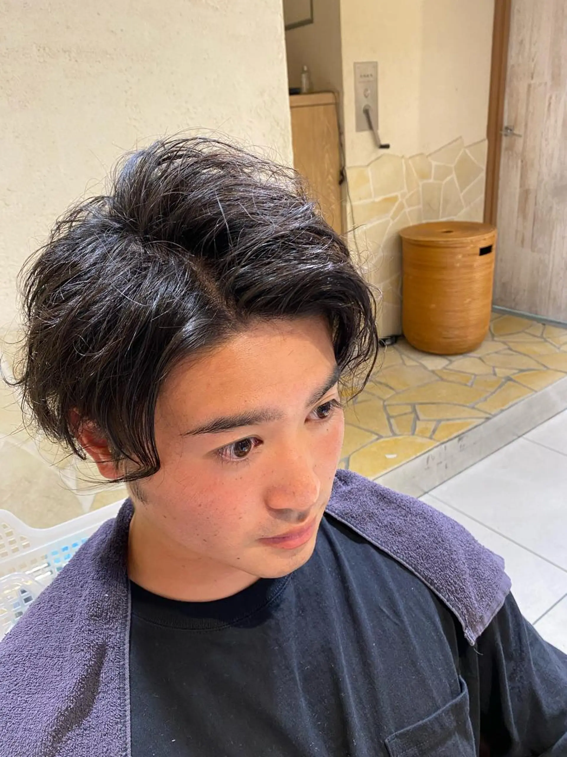 ショート パーマ メッシュ&パーマ特化 🔥山田雄大🔥のヘアスタイル