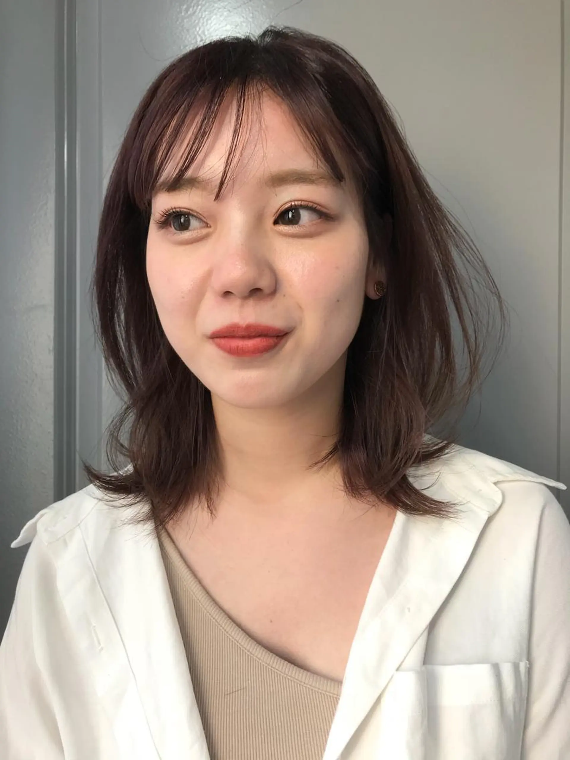 ミディアム カラー suvvy hairsalonのヘアスタイル