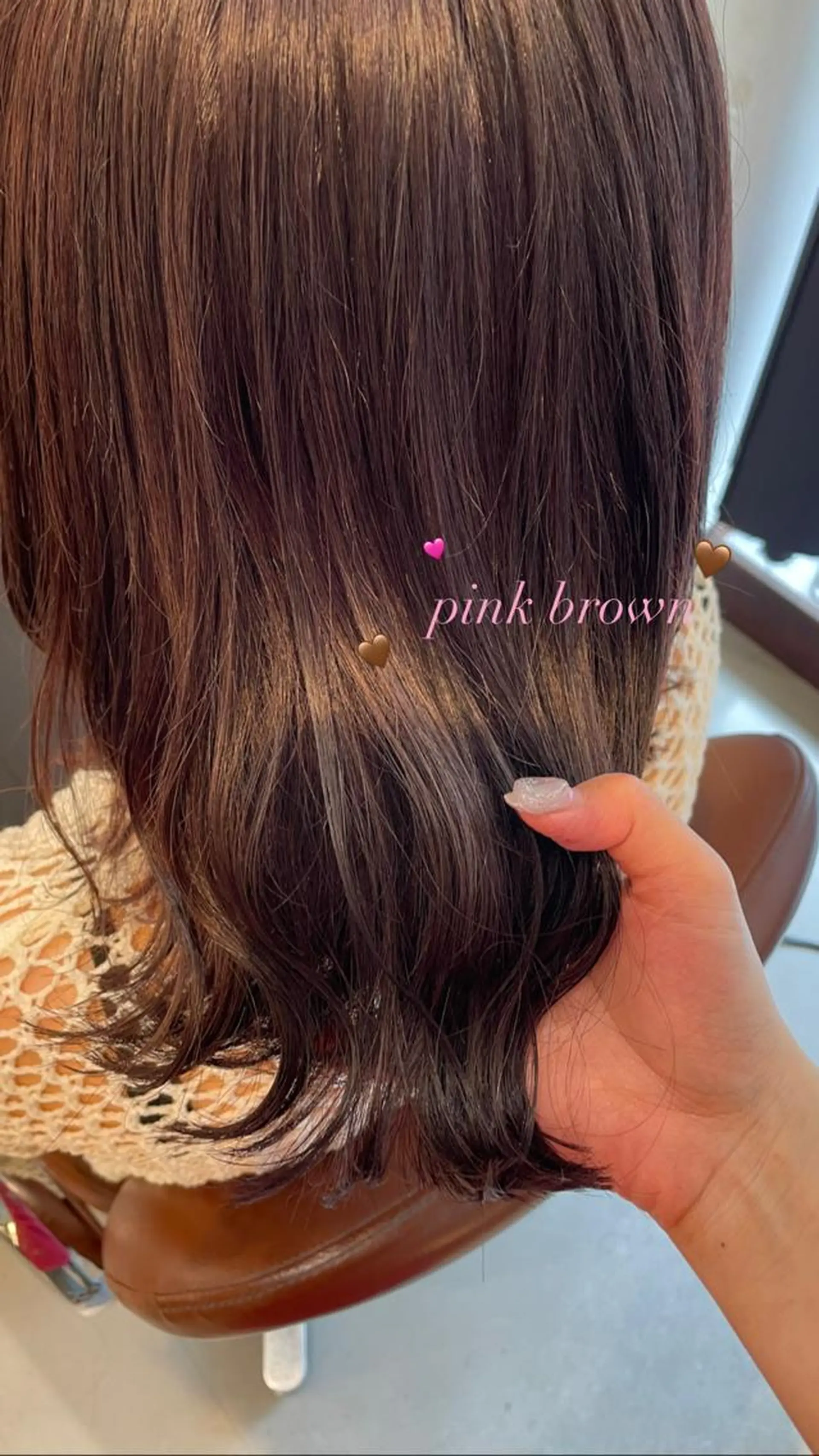 ミディアム chic 有山 美瑠のヘアスタイル