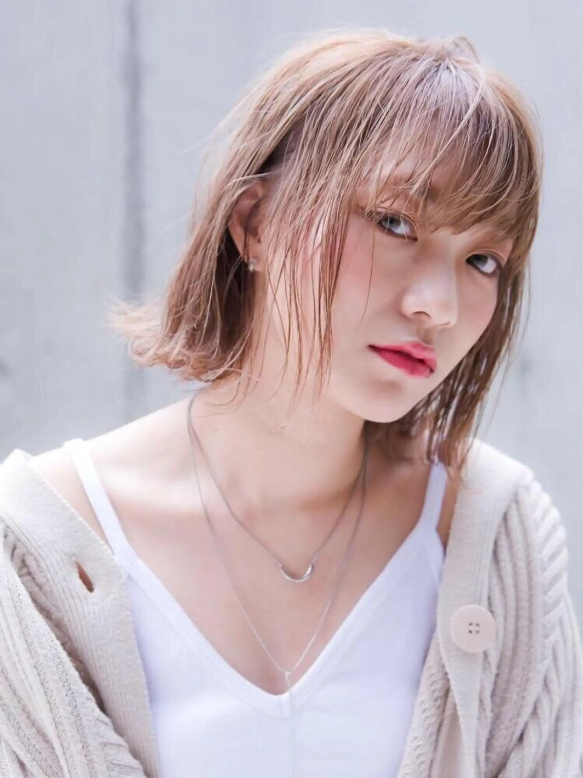 ミディアム カラー 店長 茂野聖史のヘアスタイル