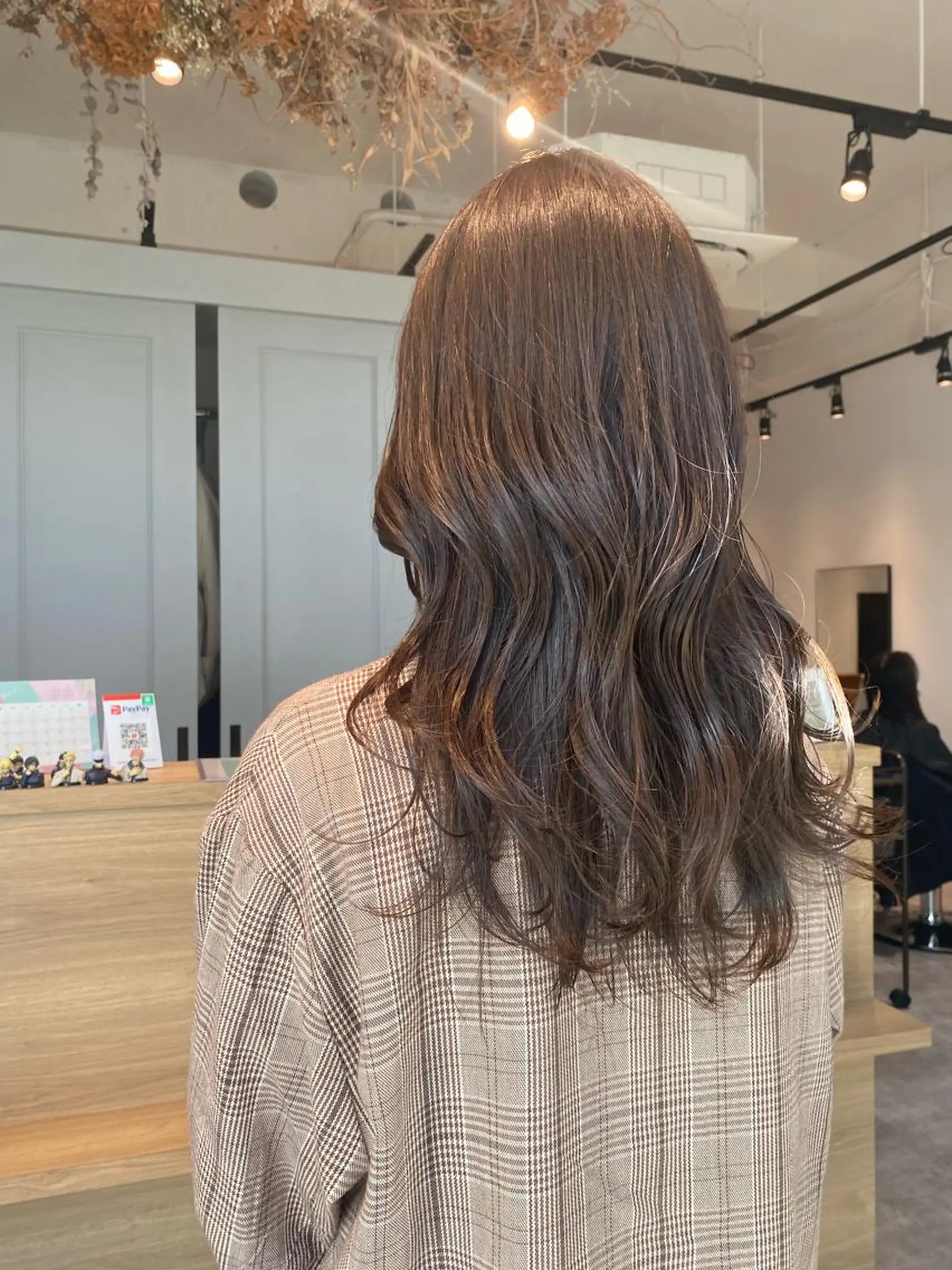 セミロング カラー ベージュカラー 卒業式のヘアスタイル ヘアカラー オスズ 🎀´-のヘアスタイル