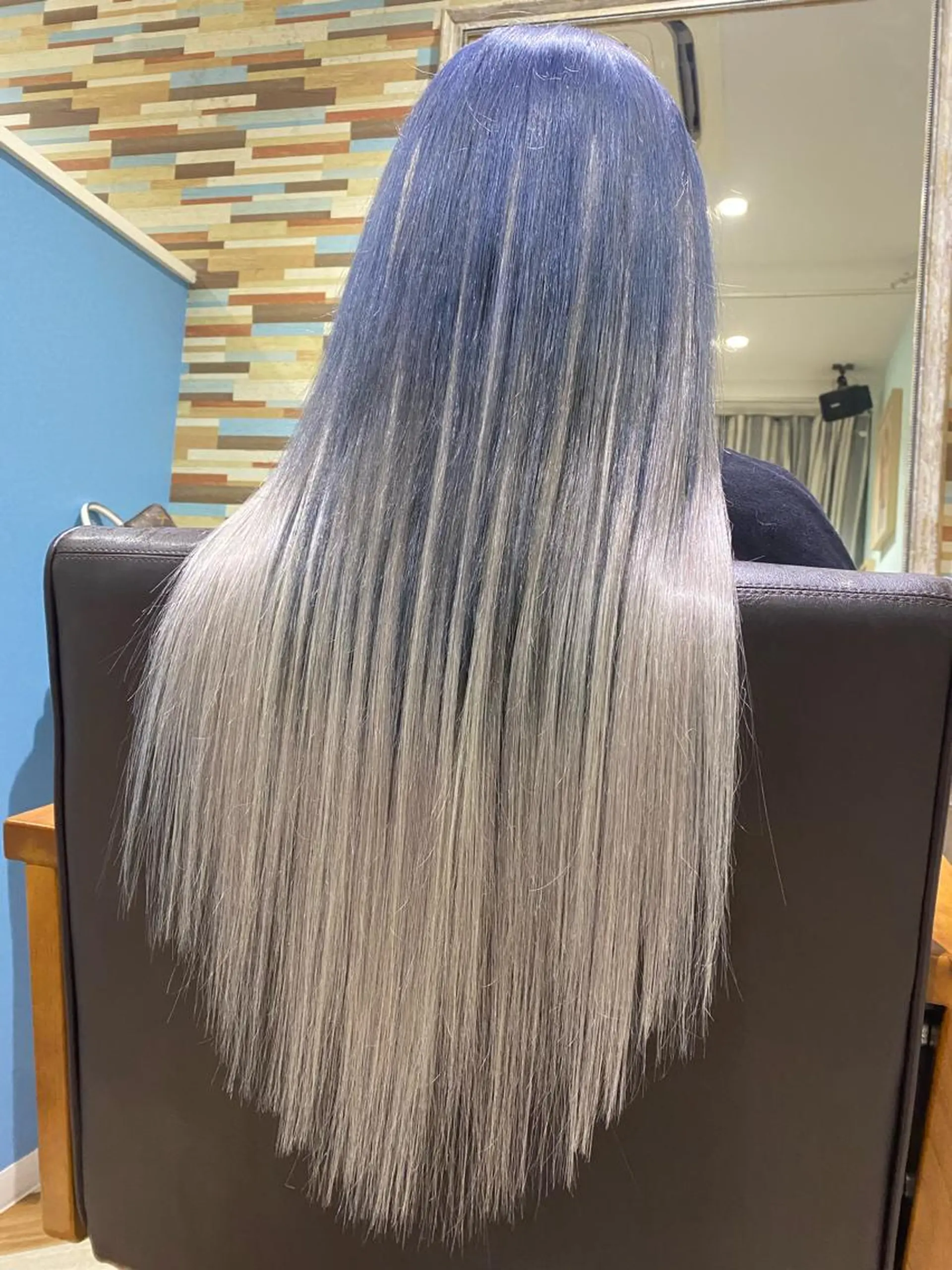 ロング 編み込みエクステ エクステ 🩵ララモアナ nazu🩵のヘアスタイル