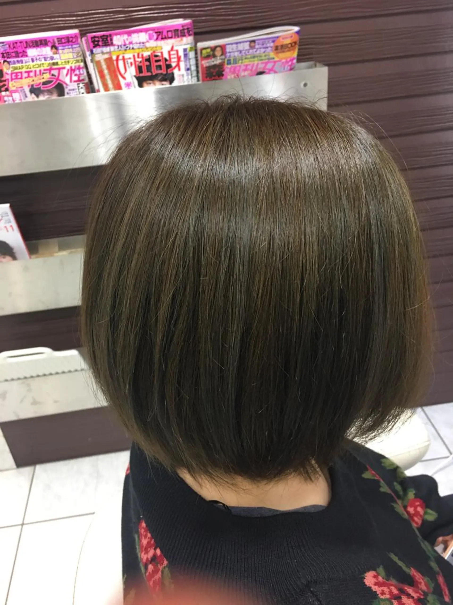 カラー グレージュ 落合孝臣/新潟駅南 /髪質改善のヘアスタイル