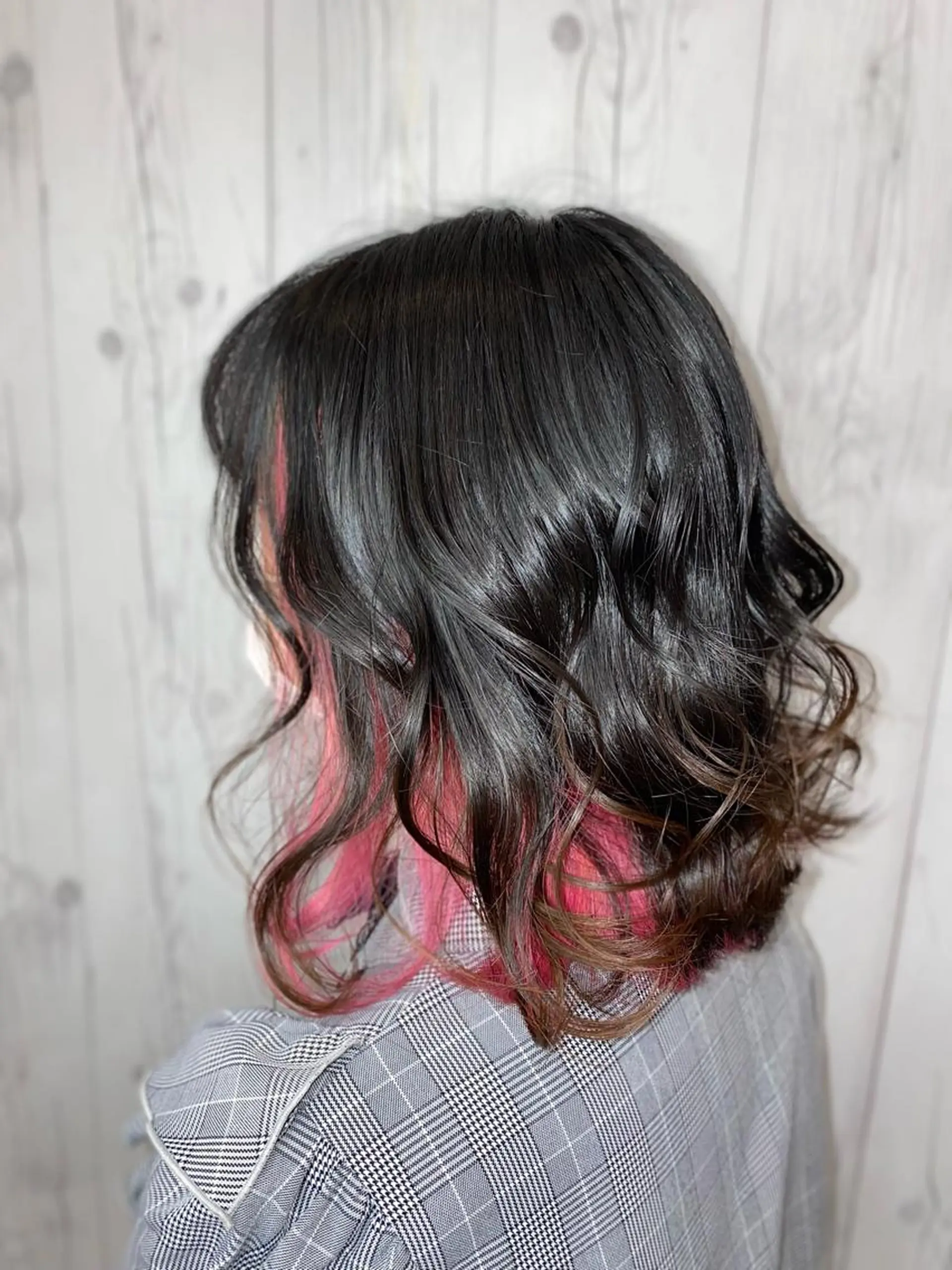 ミディアム ヘアカラー ゆぴ☾‪/推しカラー /ハイトーンのヘアスタイル