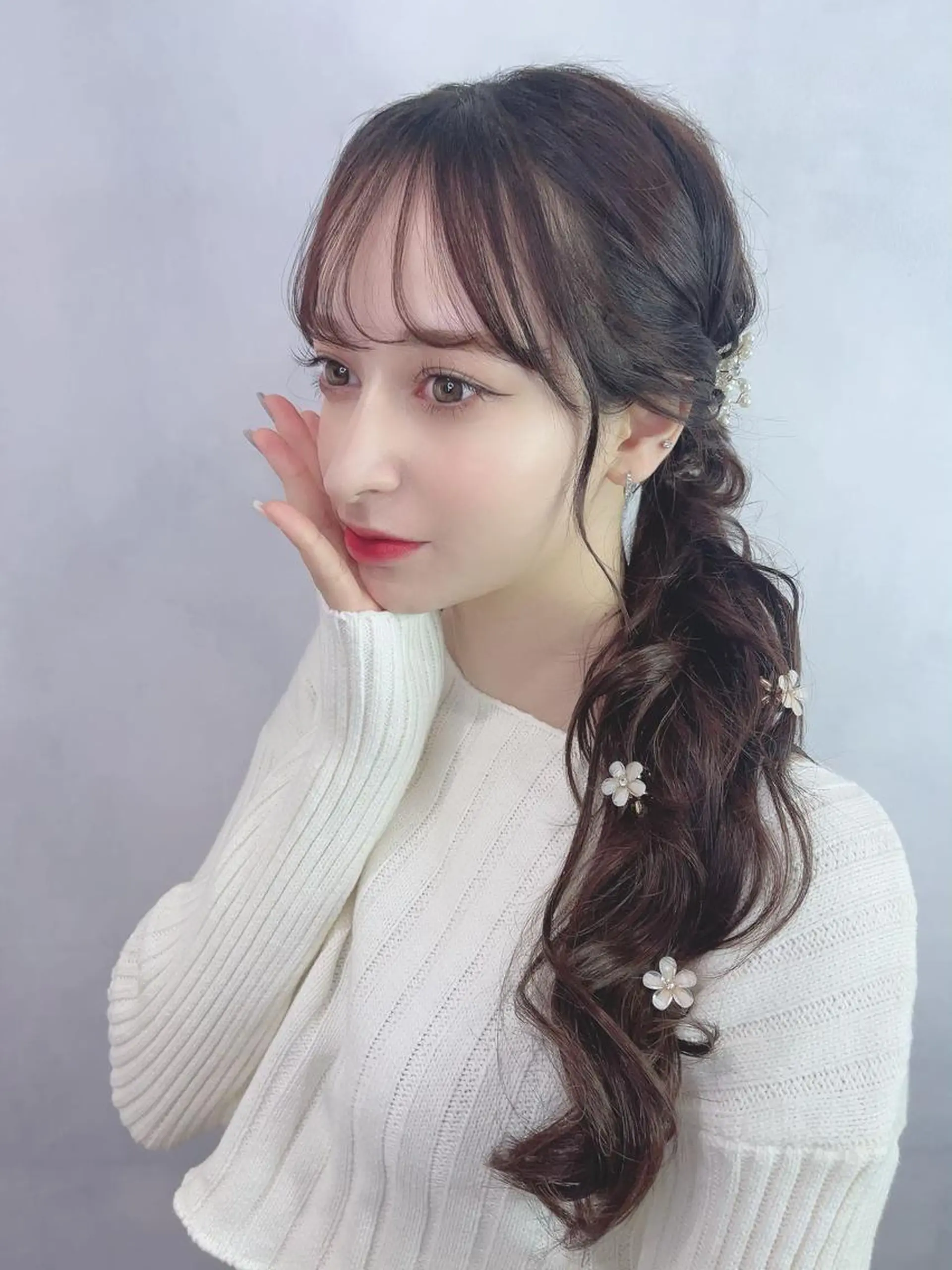 ロング 🩵ララモアナ nazu🩵のヘアスタイル