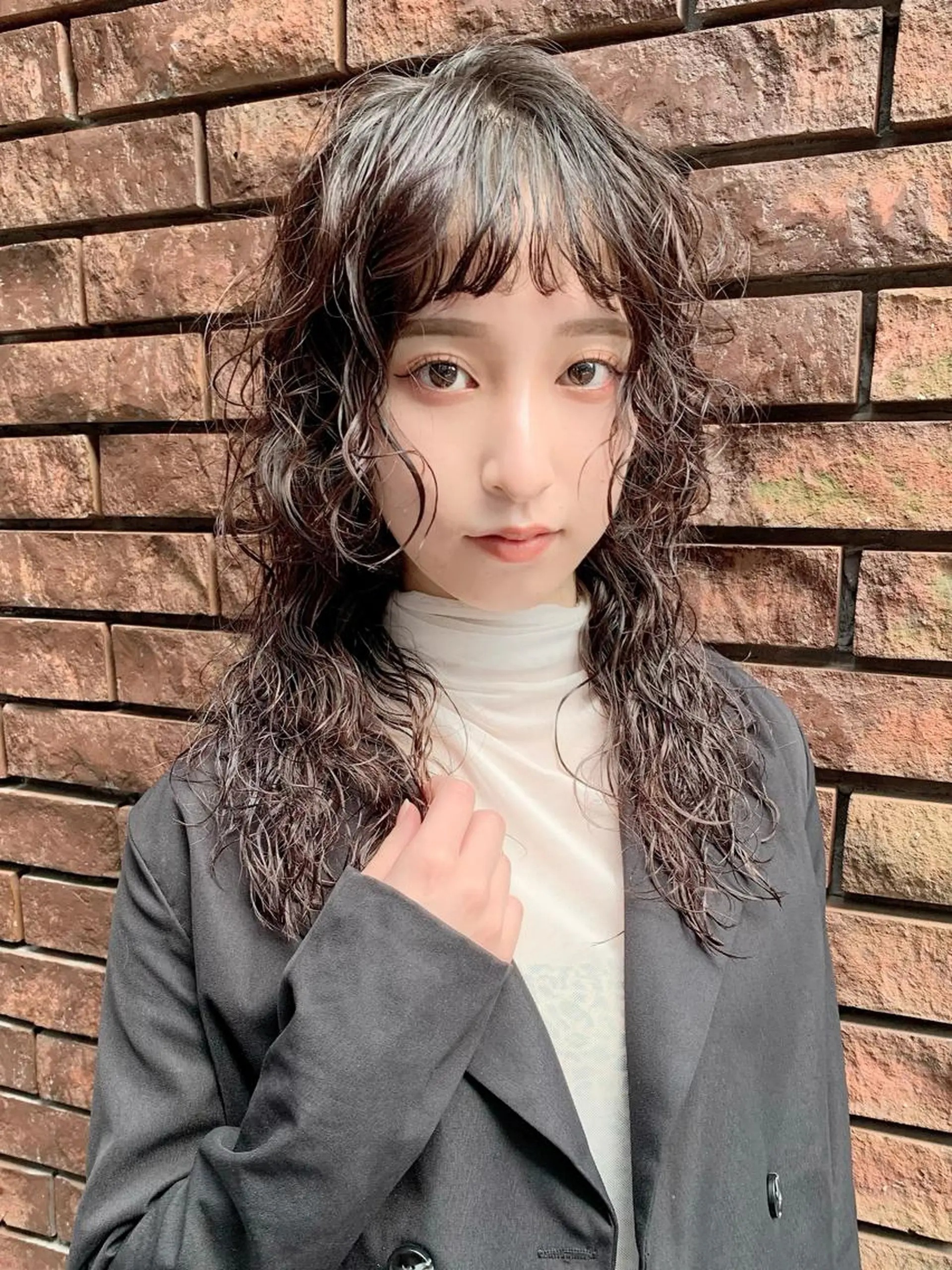 ロング パーマ カット パーマ レイヤーカット/艶髪 ✨💭KIRARIのヘアスタイル