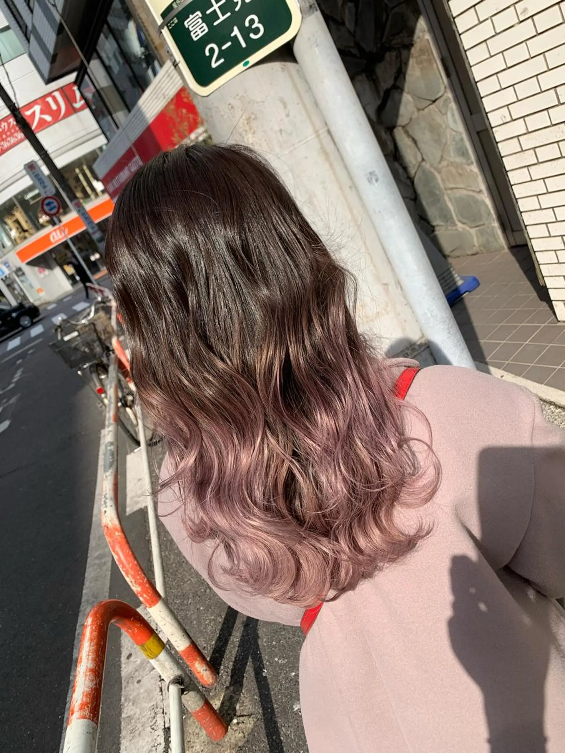 ロング 天野 開のヘアスタイル
