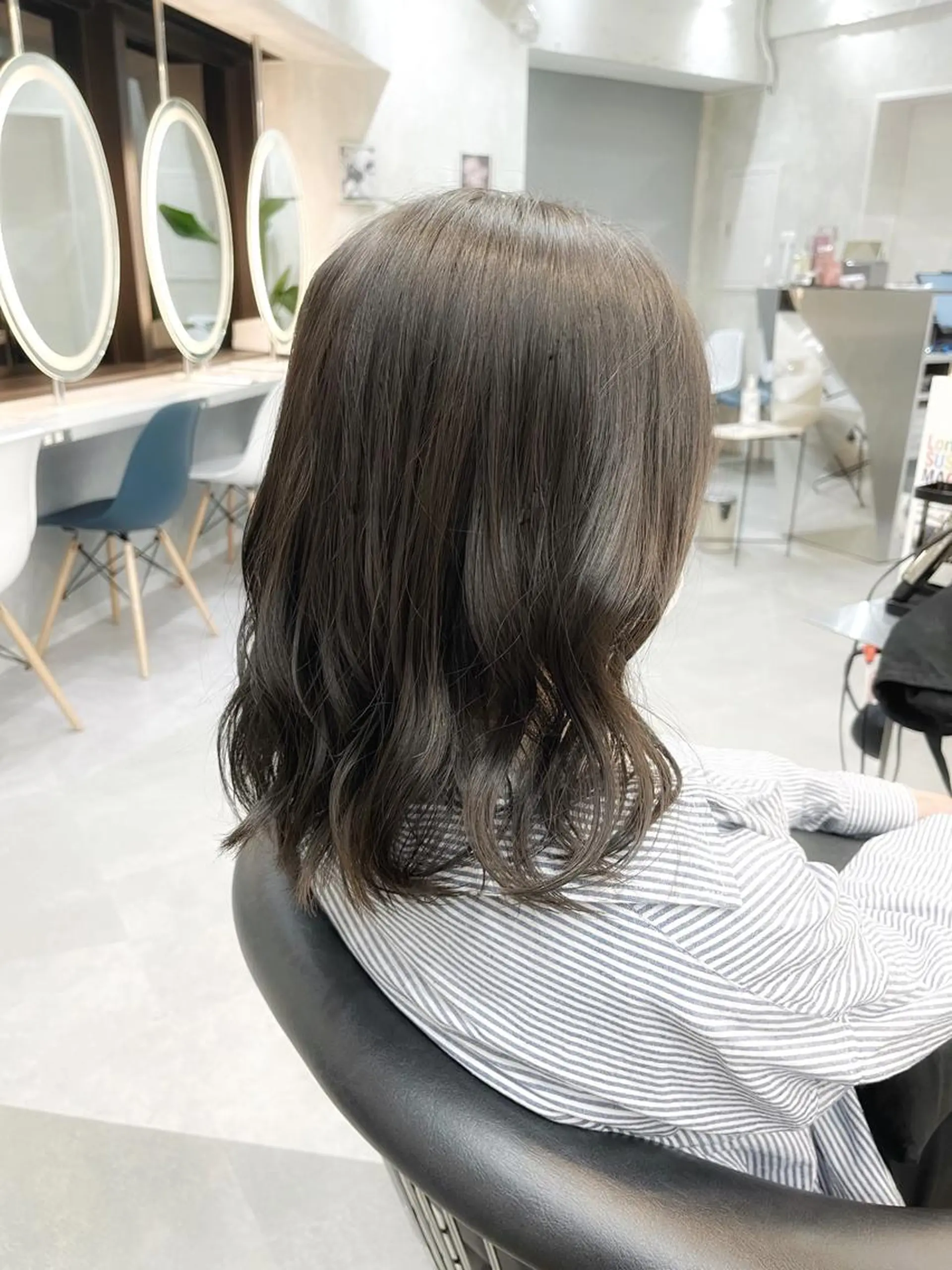 ロング パーマ ヘアアレンジ ボブ｜韓国｜美髪矯正 ｜amika🌙のヘアスタイル