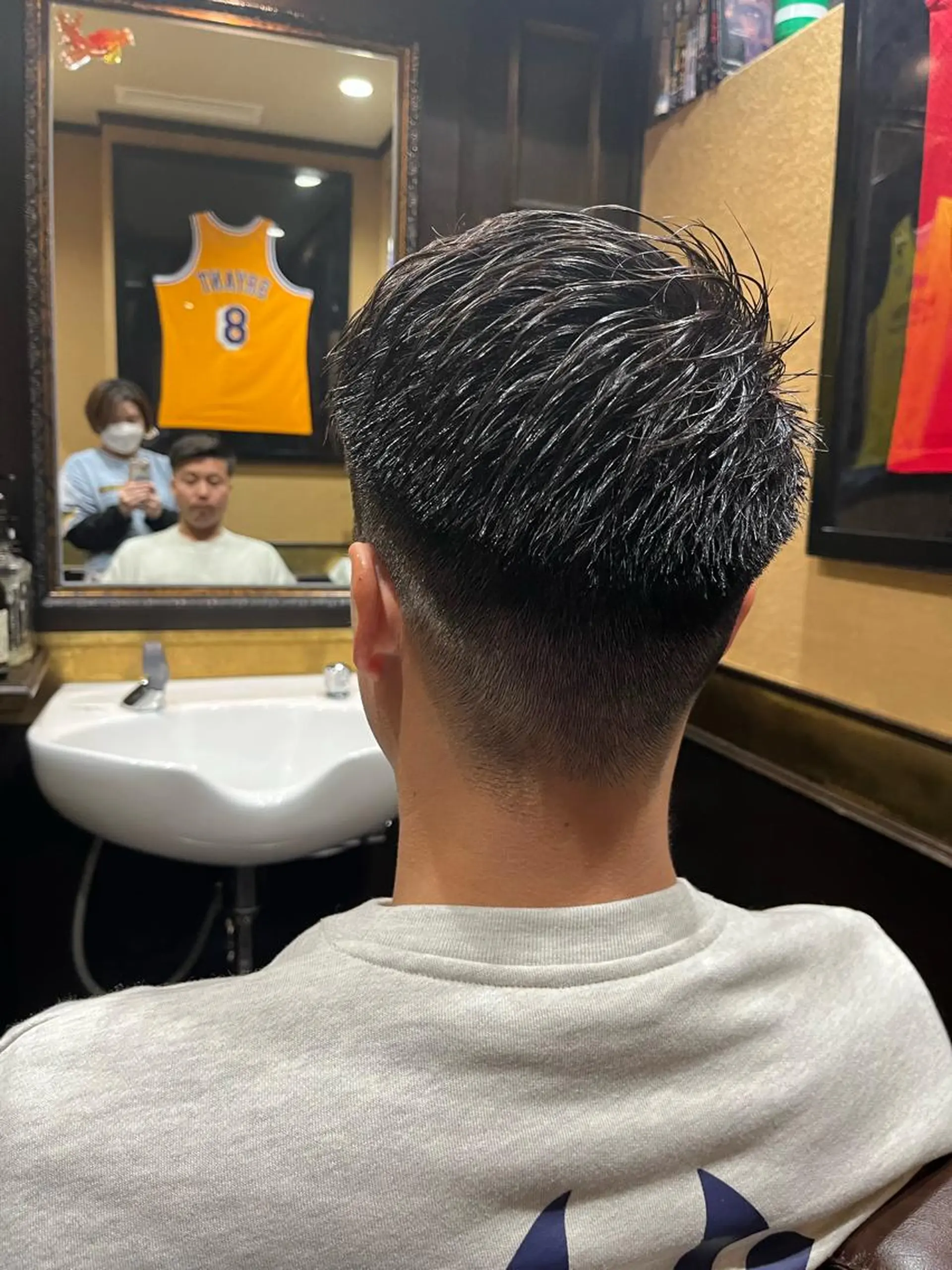 ショート メンズ UNTRACE -BARBER SHOP所属・工藤 千織のヘアスタイル