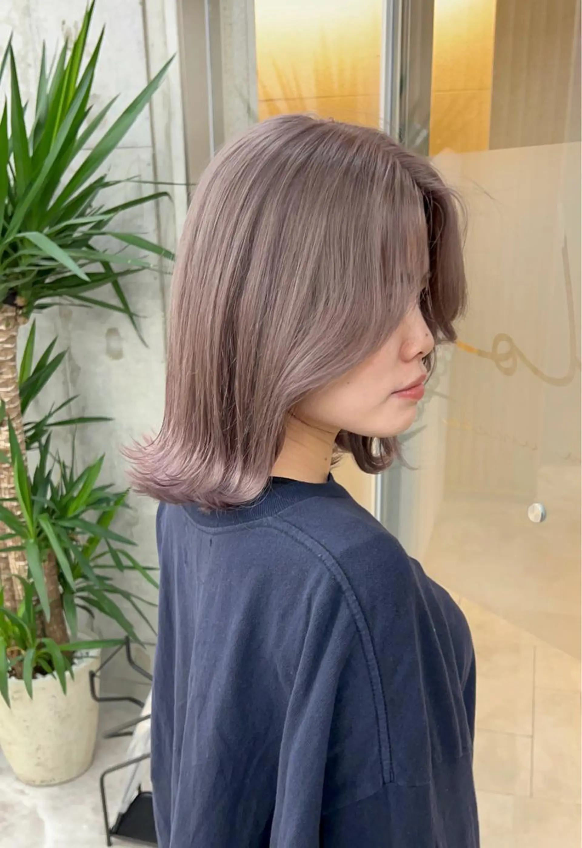 ミディアム 🫧ふじたまゆ🫧 レイヤーカット✂︎のヘアスタイル