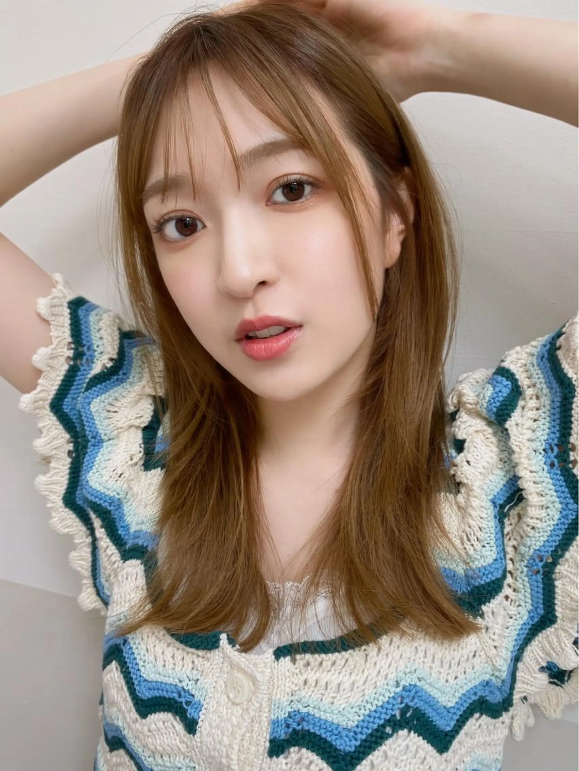 セミロング カラー 🪭risa 暖色/レイヤー🪭のヘアスタイル