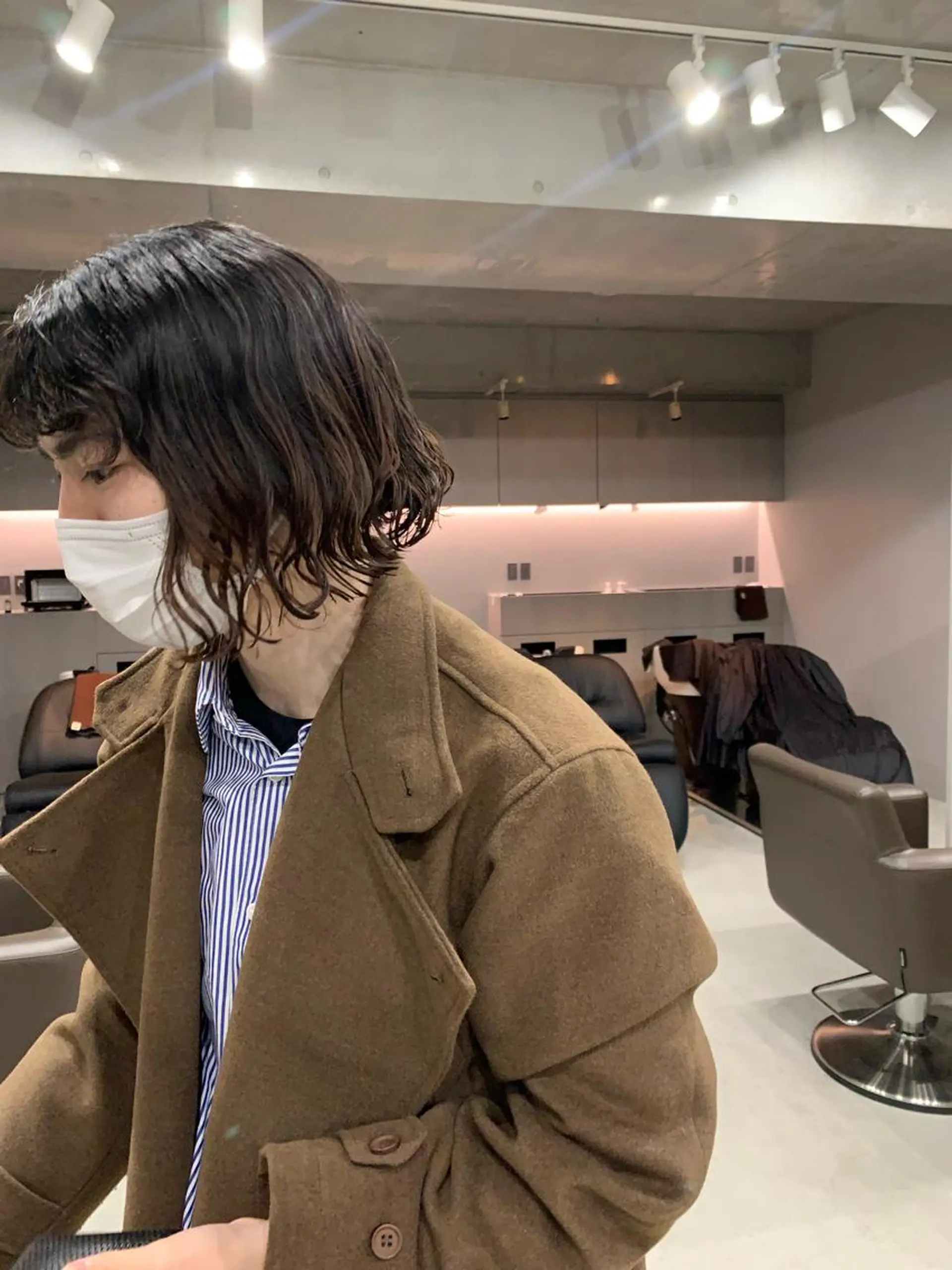 パーマ ボブパーマコテ巻き風 パーマNo1深江秀平のヘアスタイル