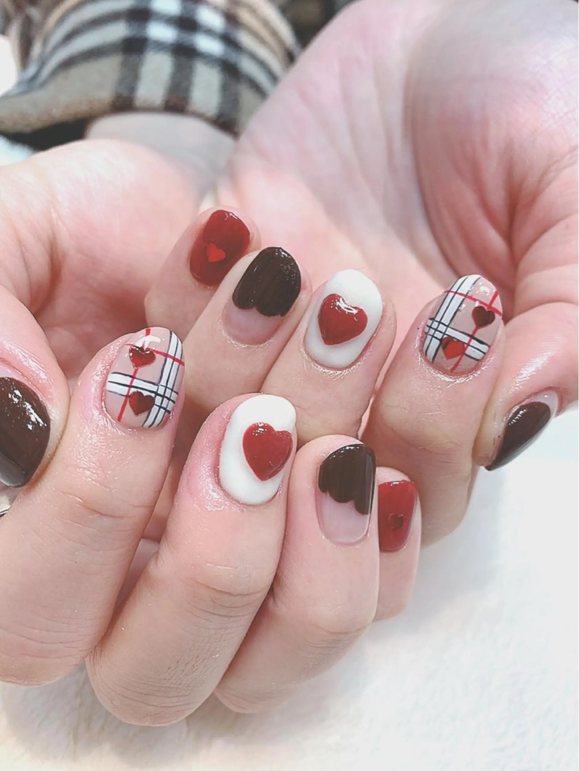 カラー パーマ ヘアアレンジ メンズ キッズ ネイル マツエク・マツパ feey ⁑erinaのネイルデザイン