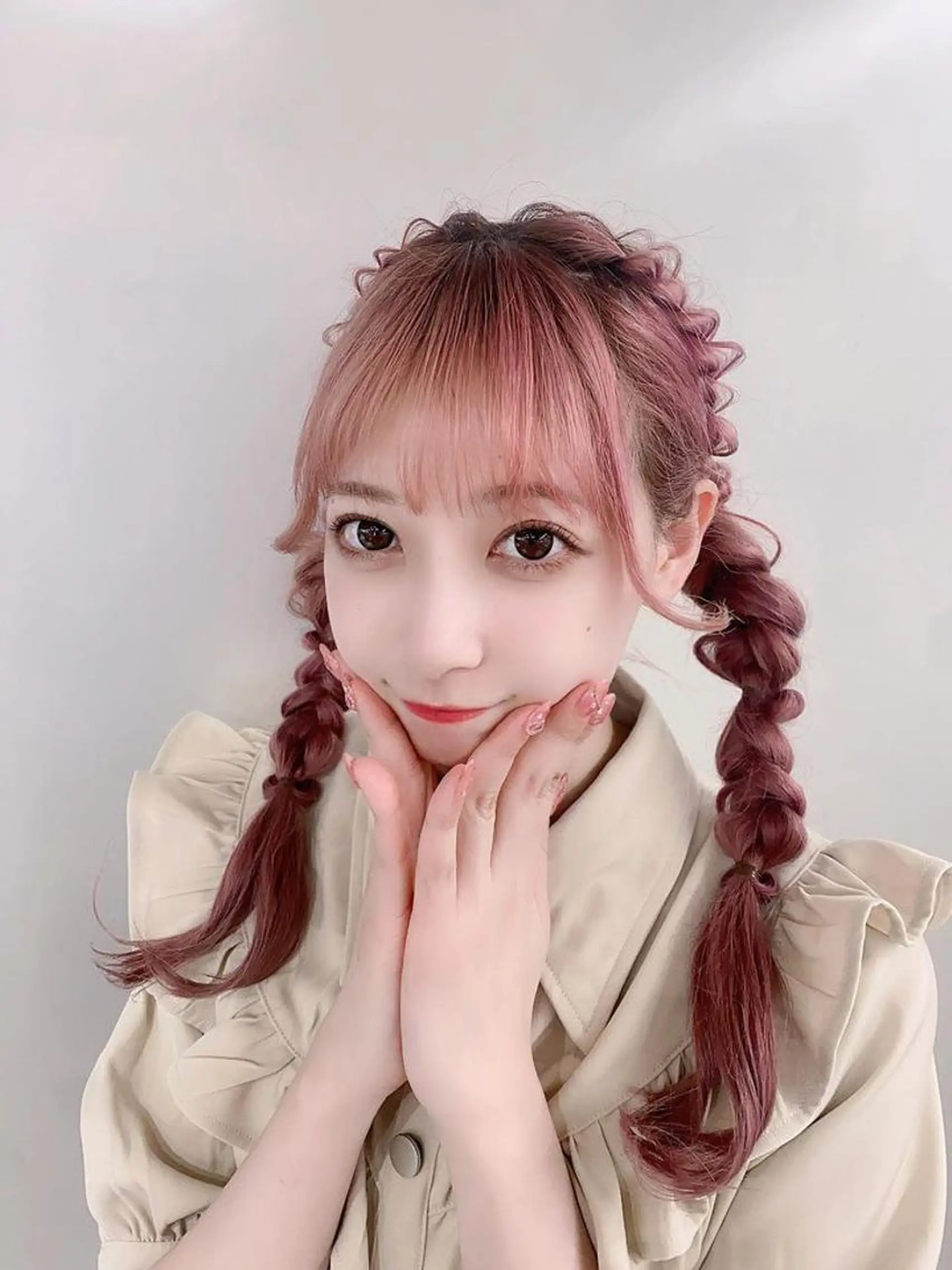 ロング カラー ヘアアレンジ ヘアカラー トリートメント ヘアセット ゆるふわ透明感カラー 🎀ほの/表参道のヘアスタイル