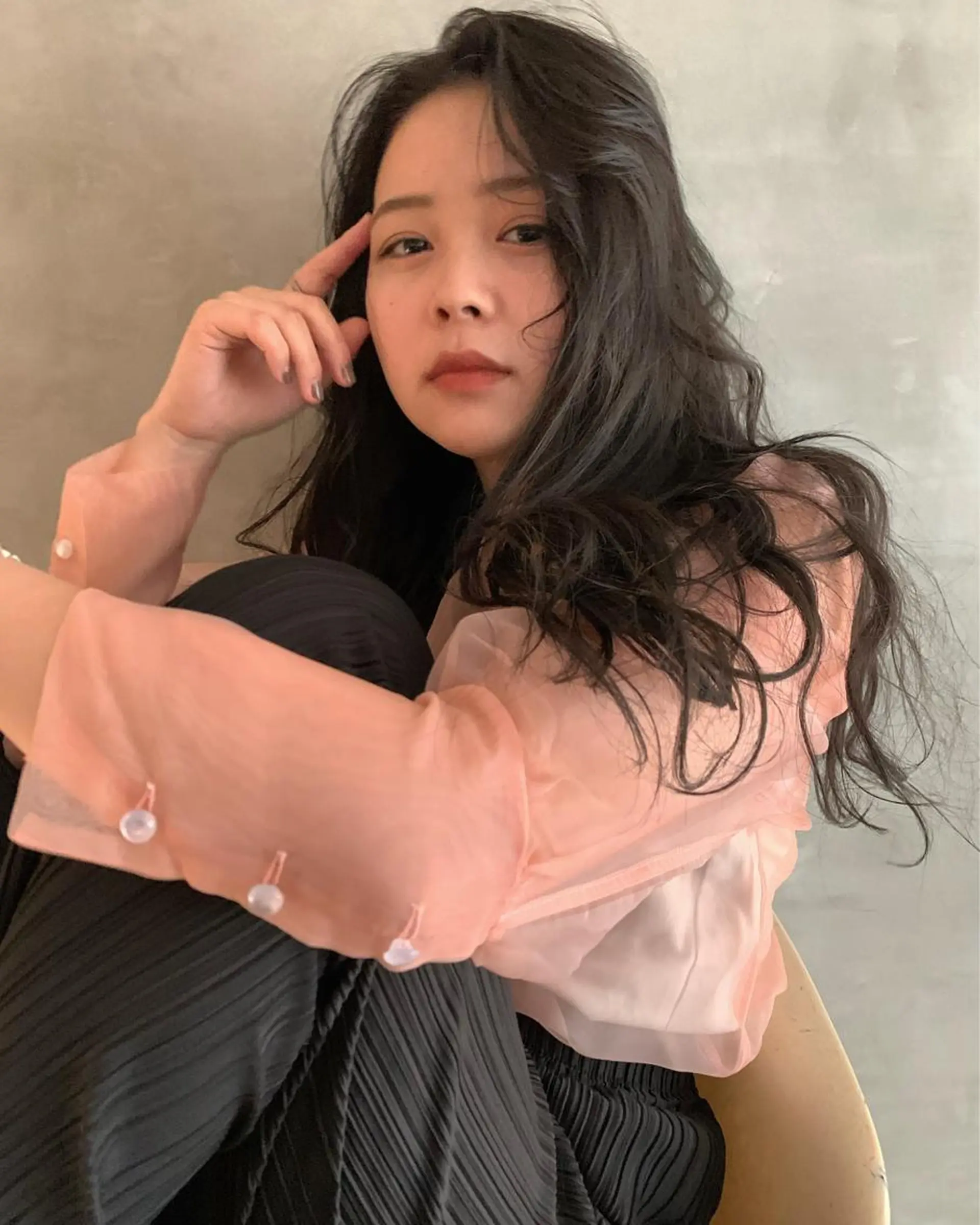 ロング カラー パーマ カット パーマ トリートメント アンニュイヘア🪽 ayumiのヘアスタイル