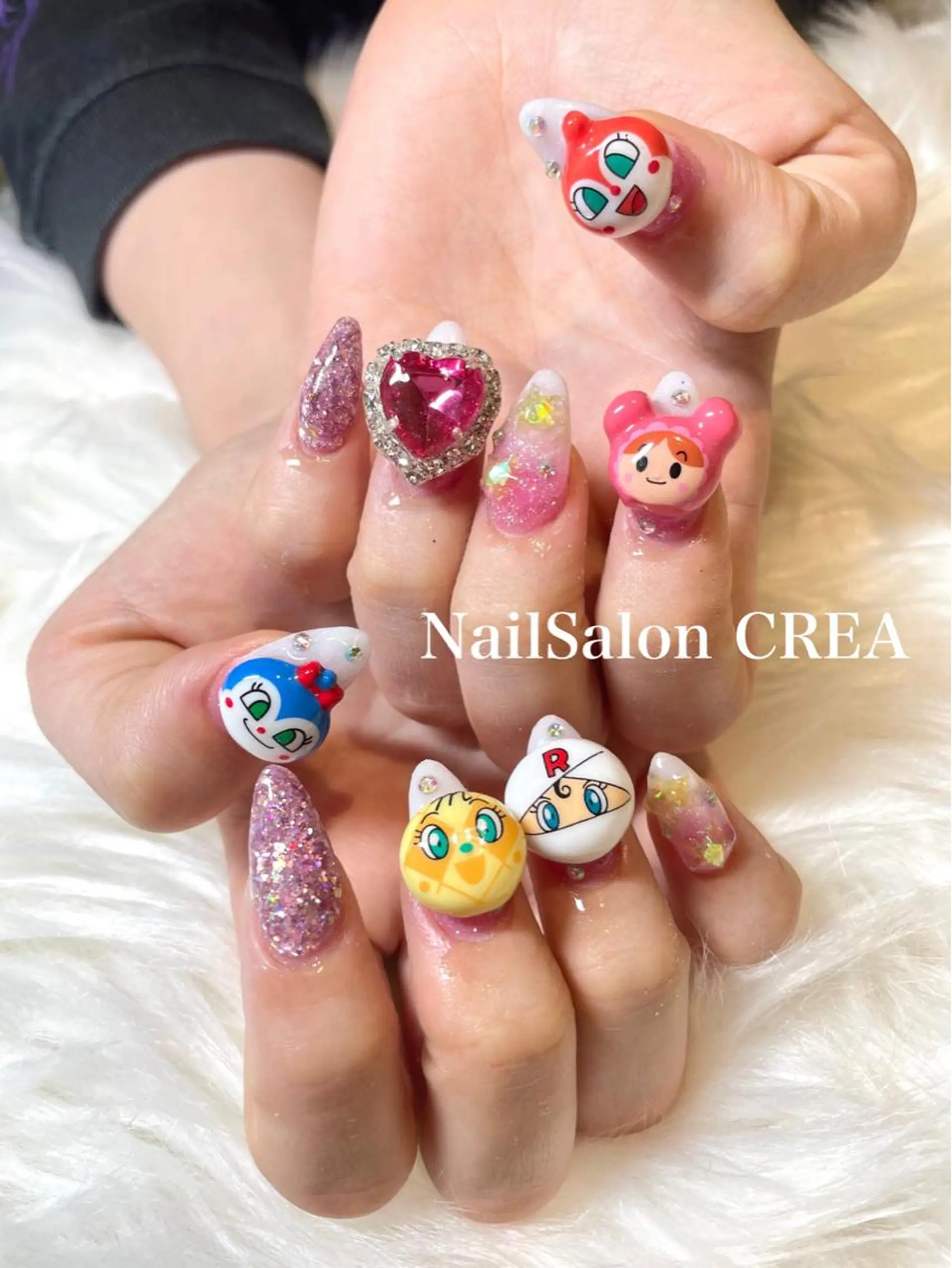 ネイル 持ち込み ハンドネイル NailSalon CREAのネイルデザイン