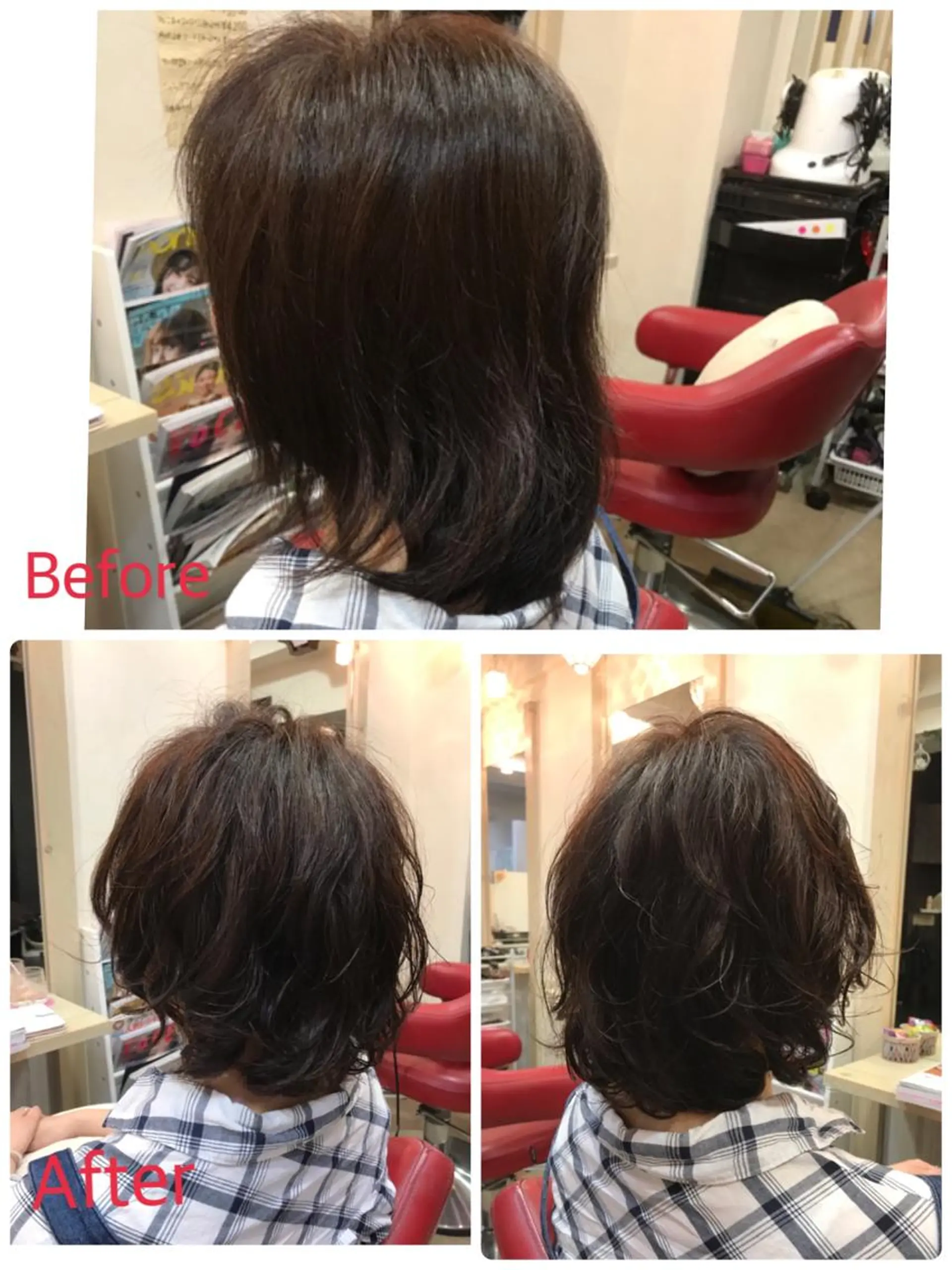 パーマ デジタルパーマ 渋谷宮益坂 omoのヘアスタイル