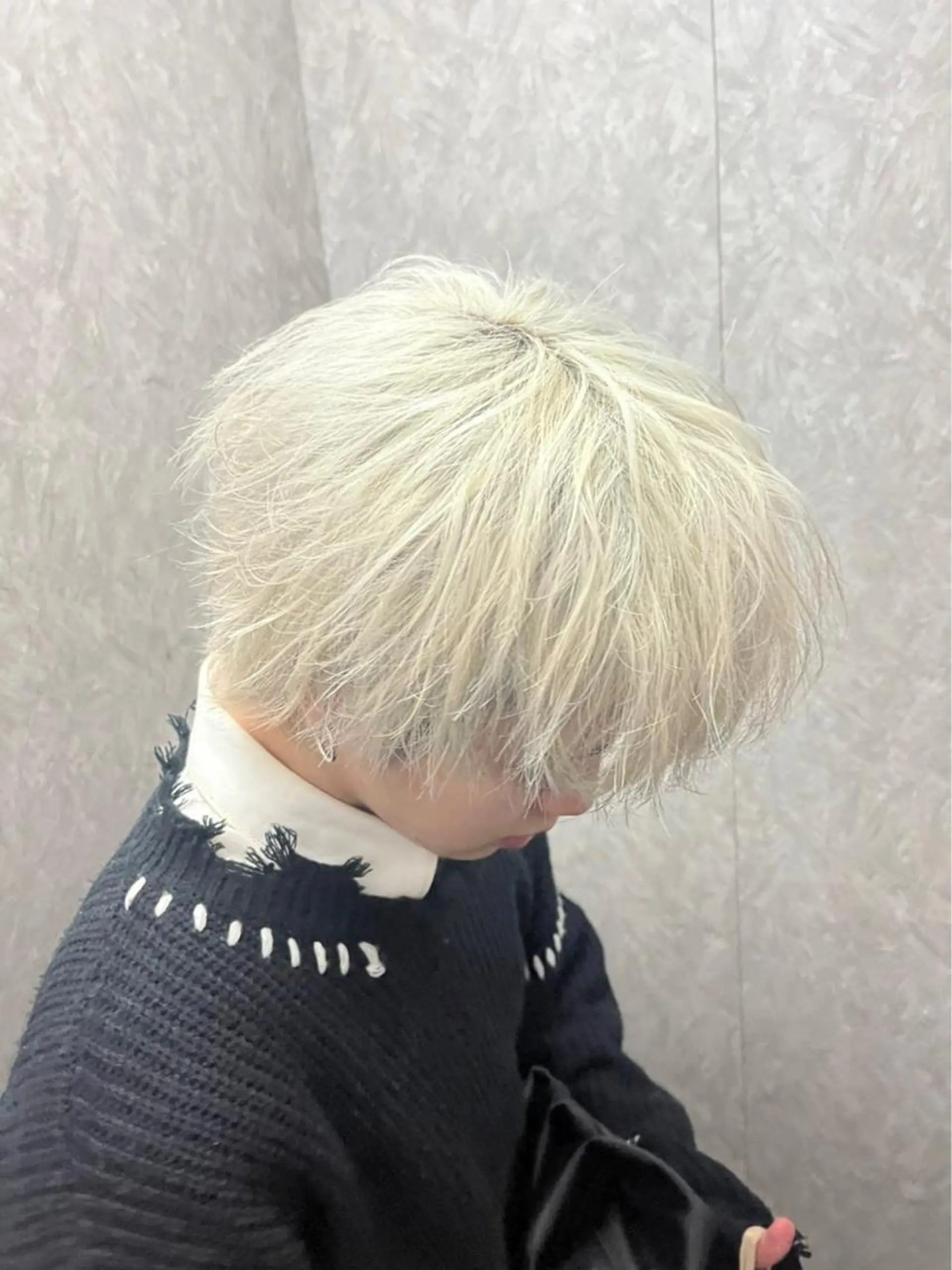 ショート 似合わせカット sunc所属・梅田l大人韓国ヘア レイヤー×艶カラーのヘアスタイル