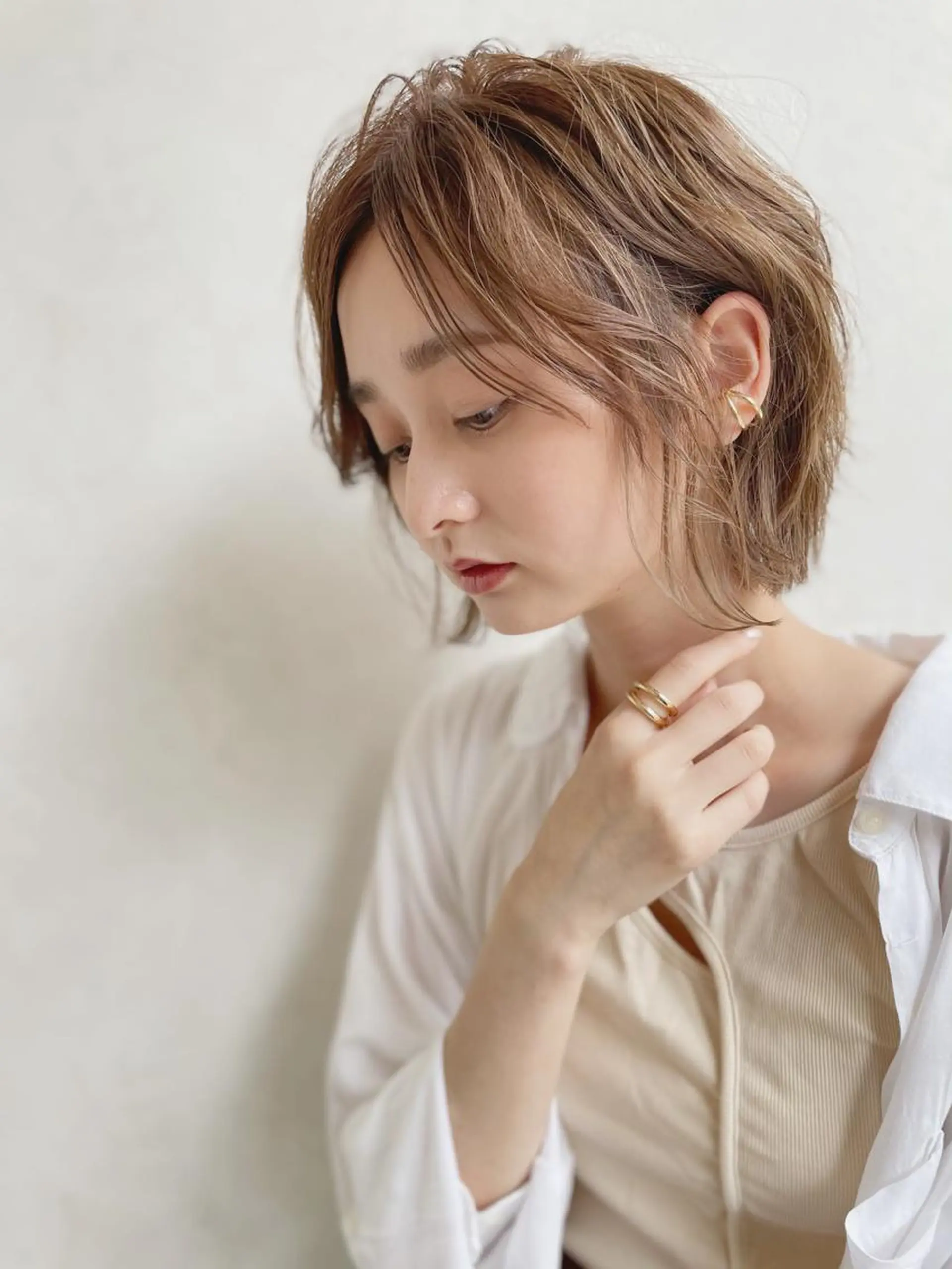 ショート カラー カット トリートメント ノンダメージサロン/ 北川瑞樹のヘアスタイル