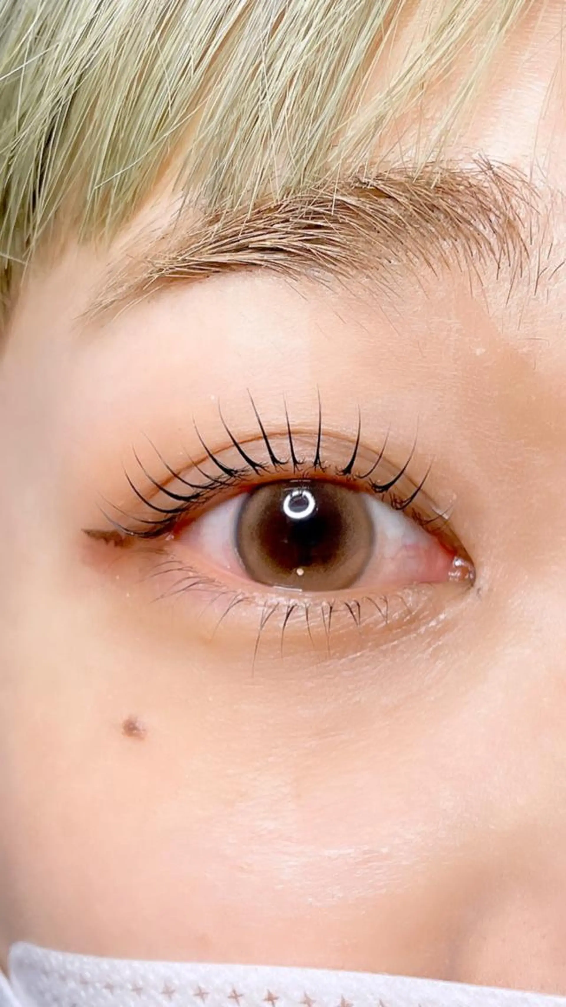 マツエク・マツパ 韓国風マツエク パリジェンヌラッシュリフト まつげパーマ 一重×まつ毛パーマ ワンホンマツエク beauty salon ma'am所属・erica💐 ma'amのマツエク・マツパデザイン