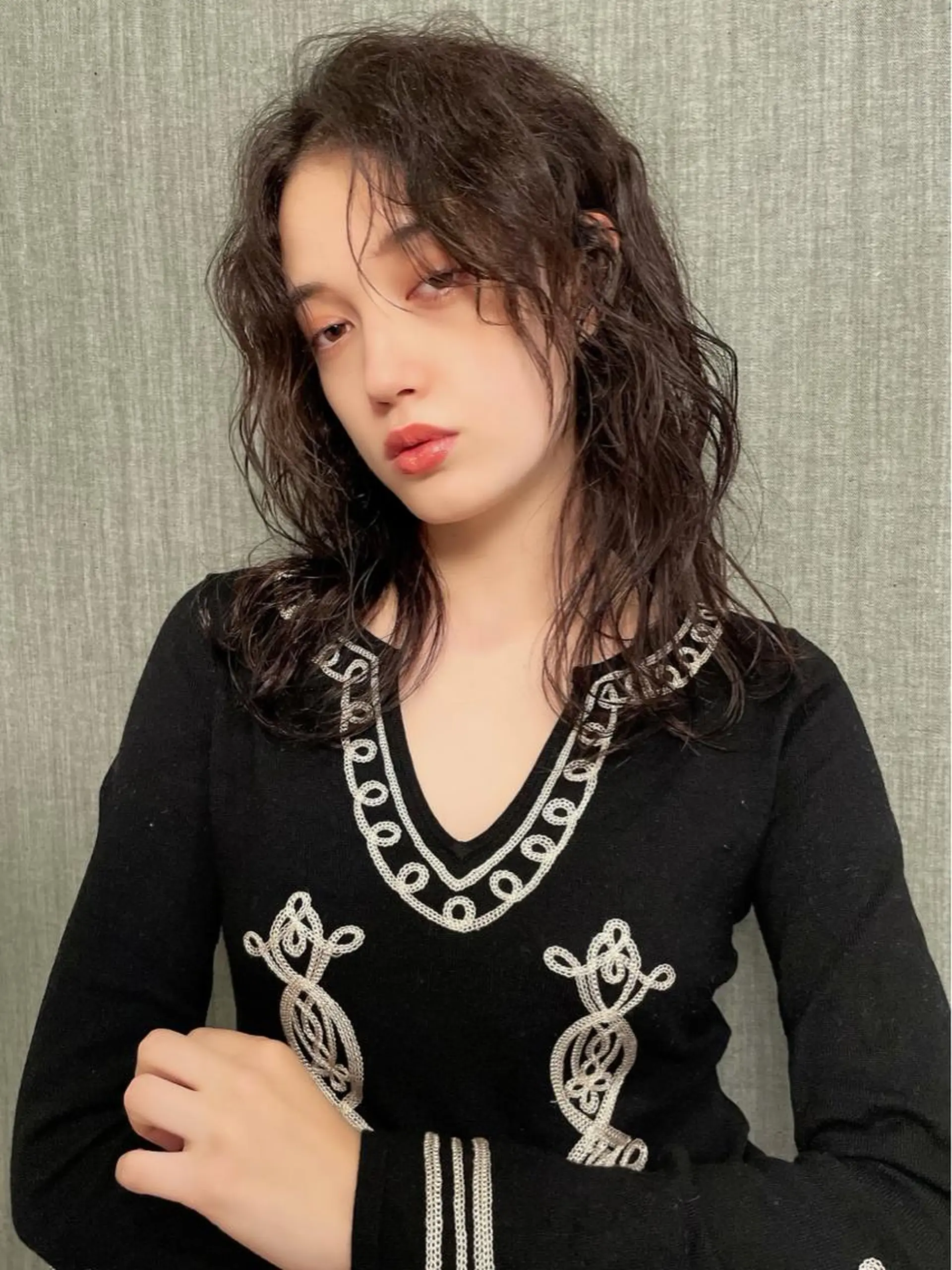 ミディアム カラー カット ヘアカラー トリートメント SALOWIN所属・ブリーチ✨ ボブ✨レイヤーのヘアスタイル