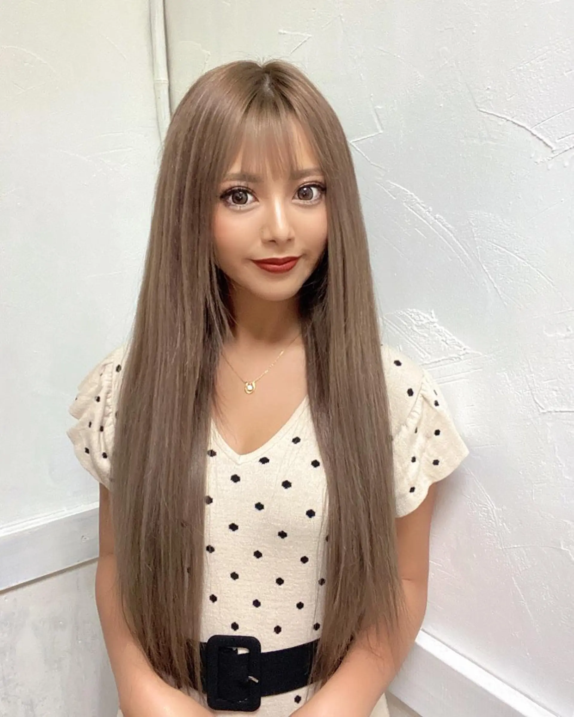 ロング カラー ハイトーンカラー エクステ ロング ヘアカラー エクステ PSY(サイ)所属・PSY(サイ)池袋 金田尚久🎨のヘアスタイル