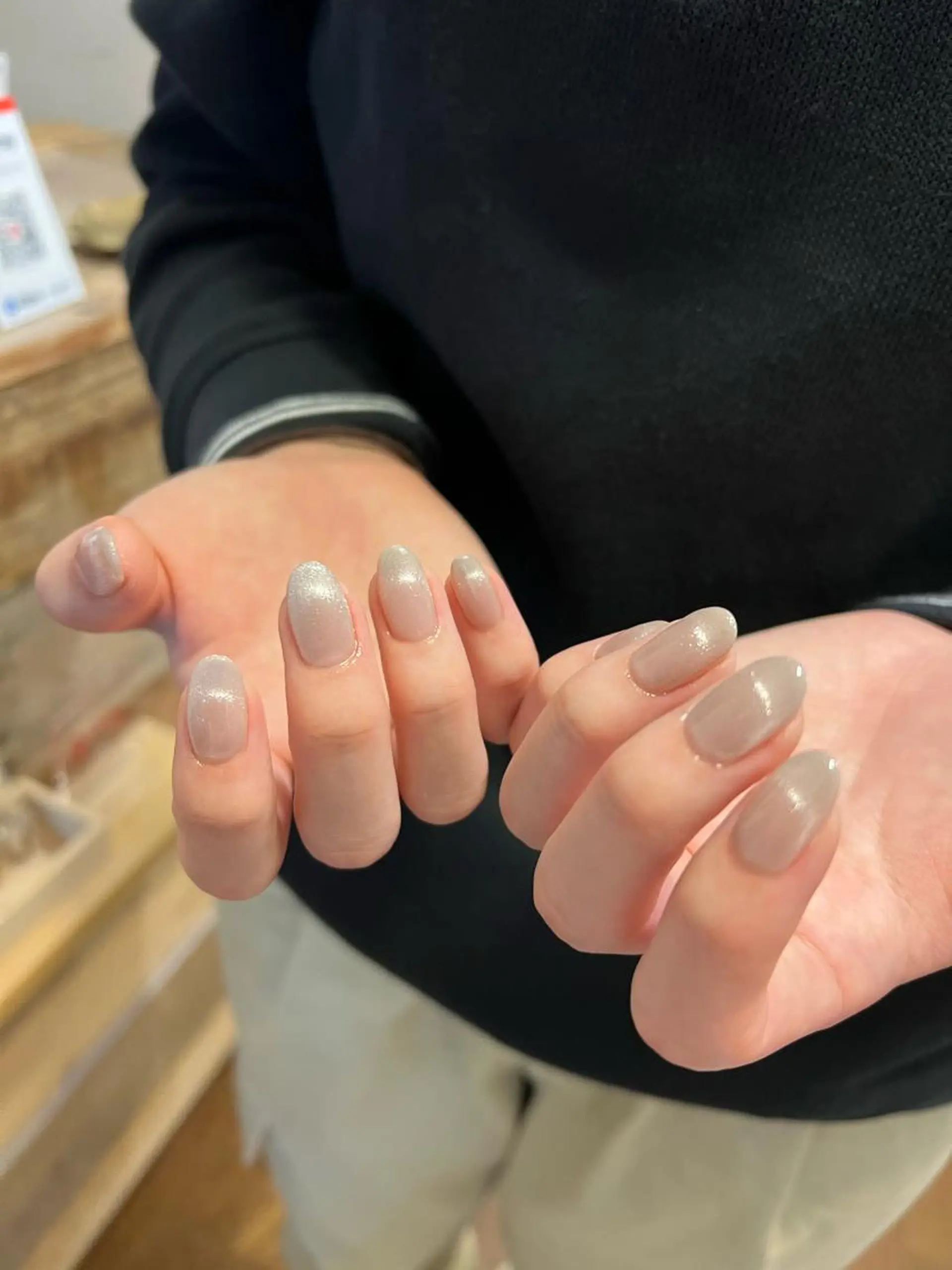 ネイル フレンチネイル マグネットネイル Nes.Nail所属・Miyagi Asamiのネイルデザイン