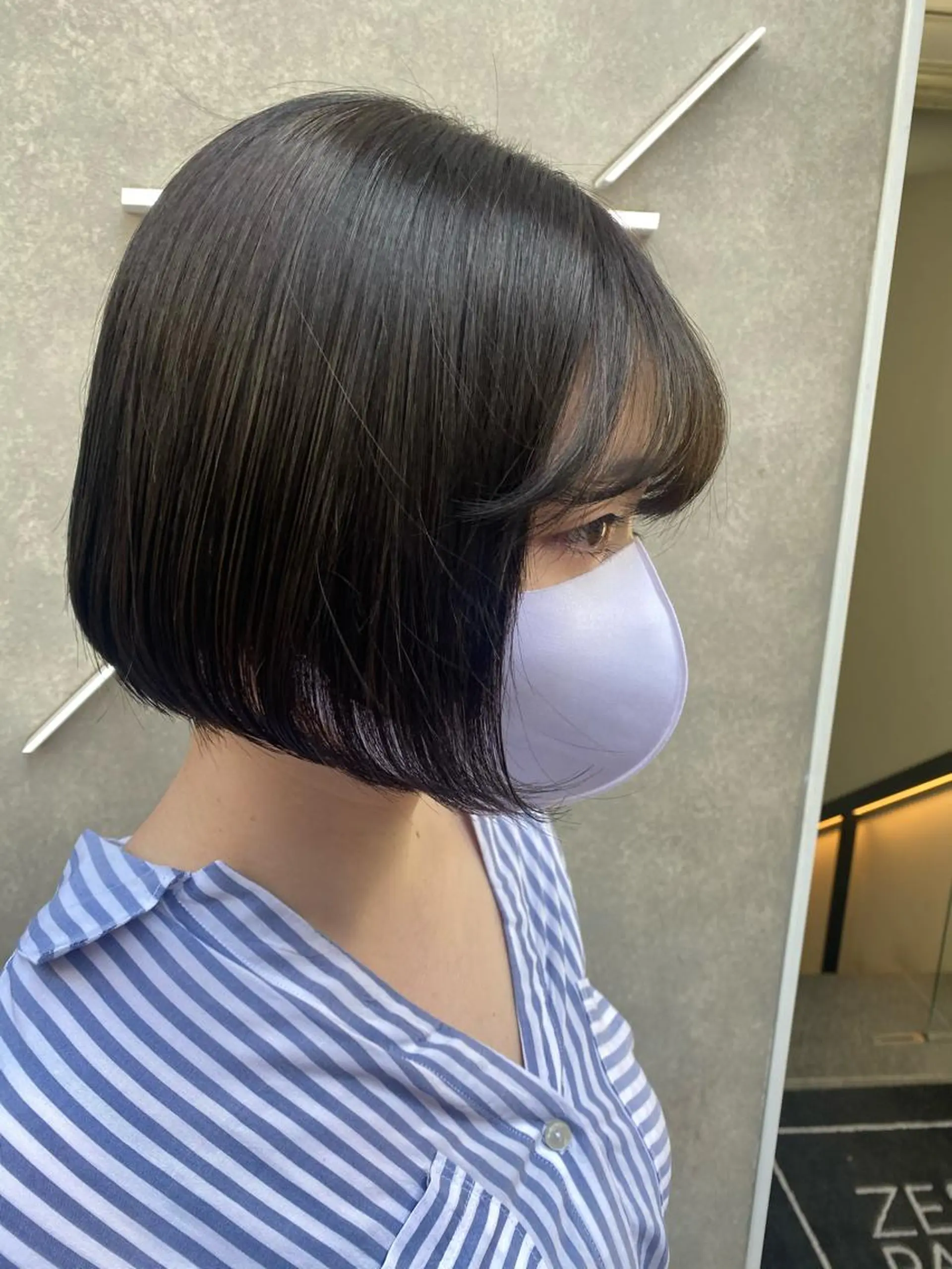 カラー 顔周りカット/透明感 カラー✂️MEIのヘアスタイル