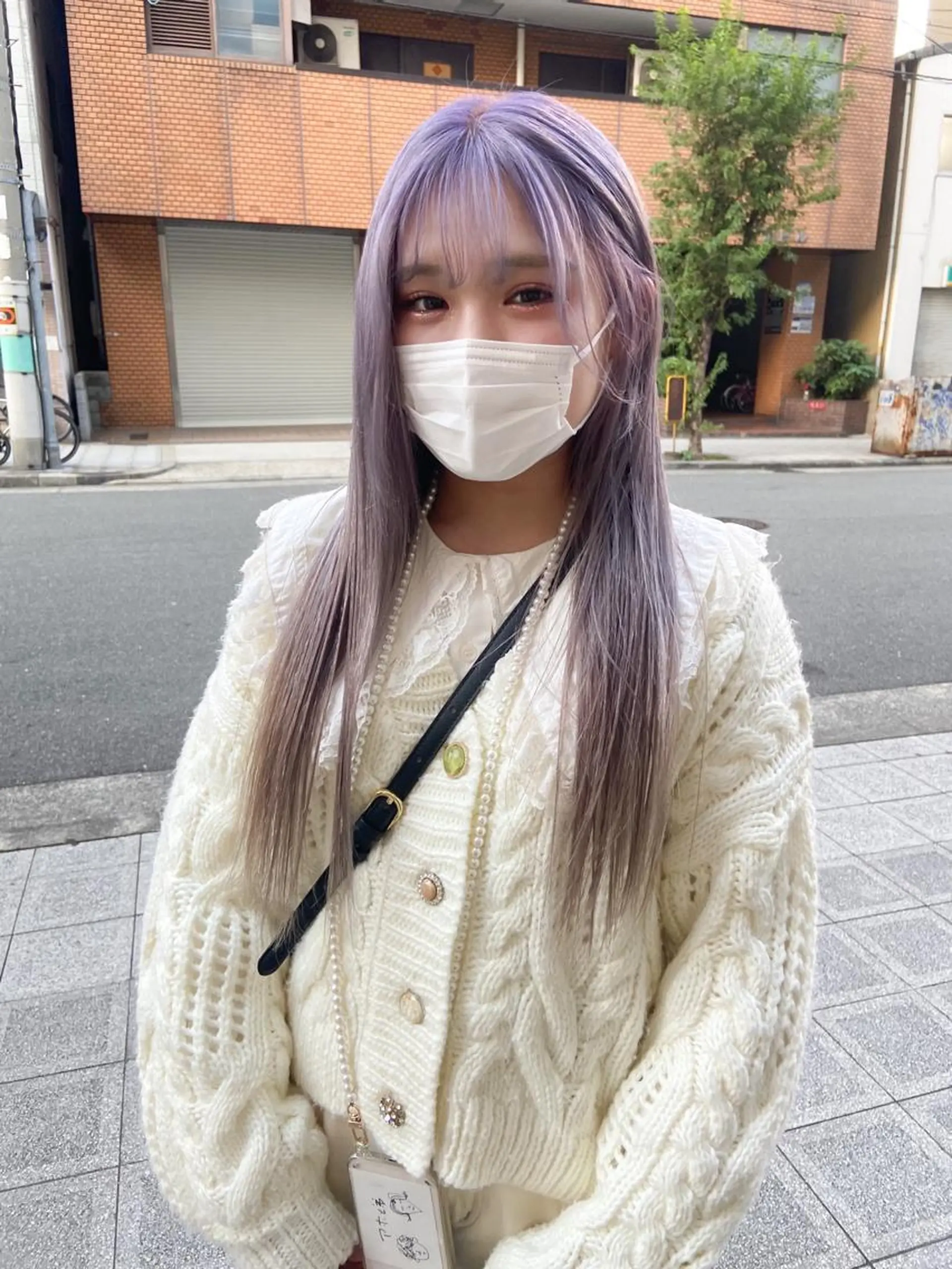 ロング カラー ヘアカラー yuna/ボブカット /ハイトーンカラーのヘアスタイル