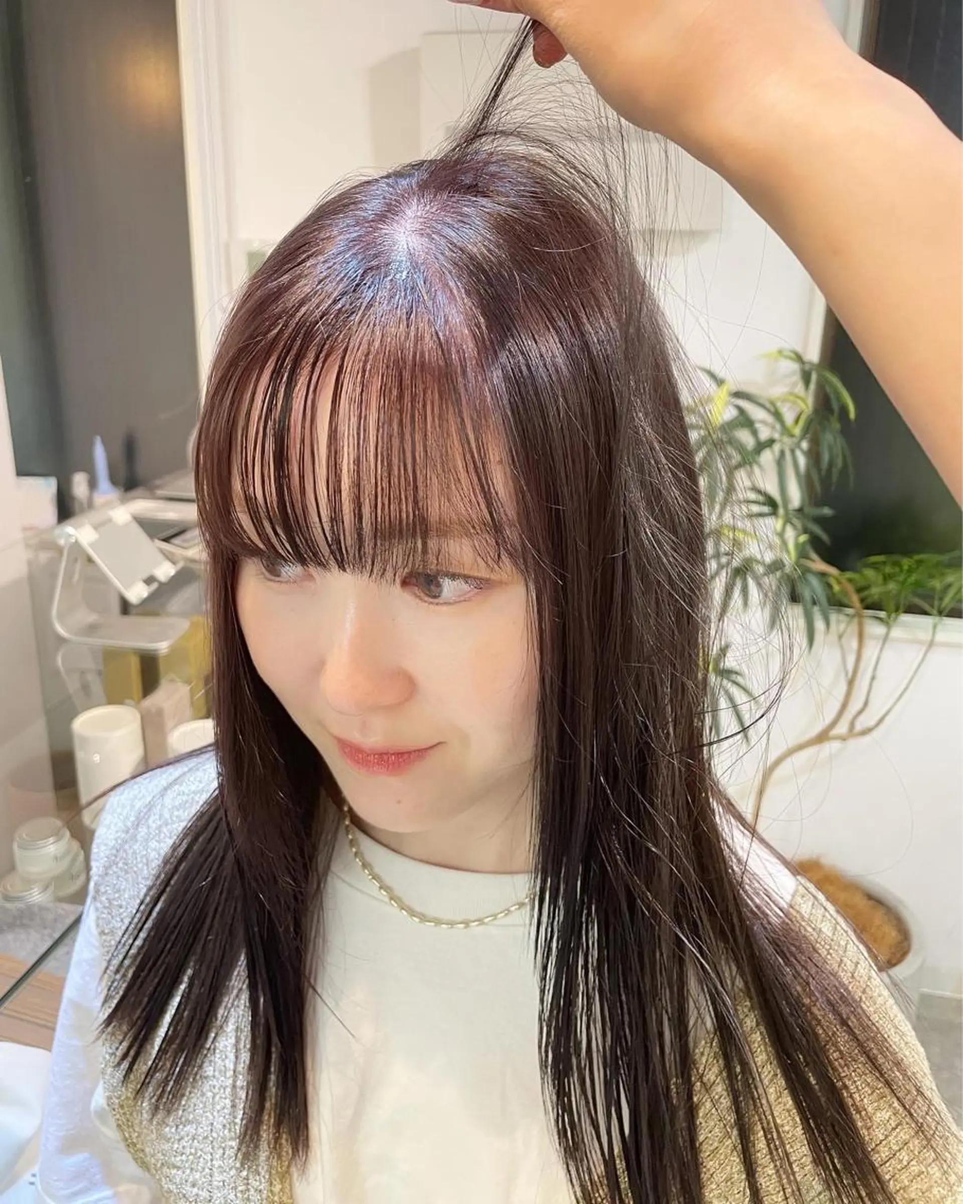 ロング ヘアカラー sakura🌸 レイヤー/韓国ヘアのヘアスタイル