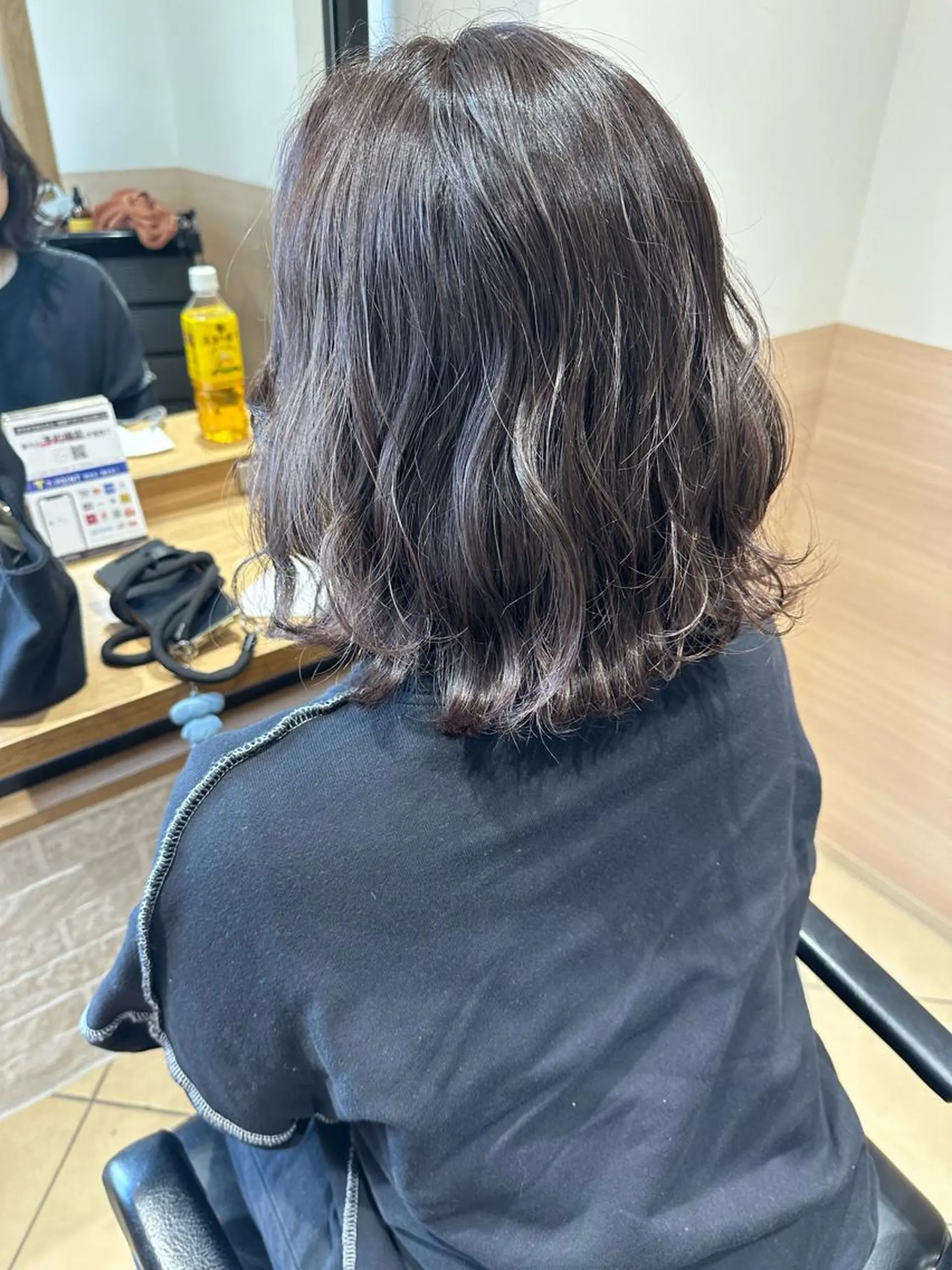 ショート カラー アッシュ ブリーチ ブラウンカラー ハイライトカラー モカブラウン ヘアカラー GO TODAY SHAiRE SALON所属・天野 瑠真のヘアスタイル