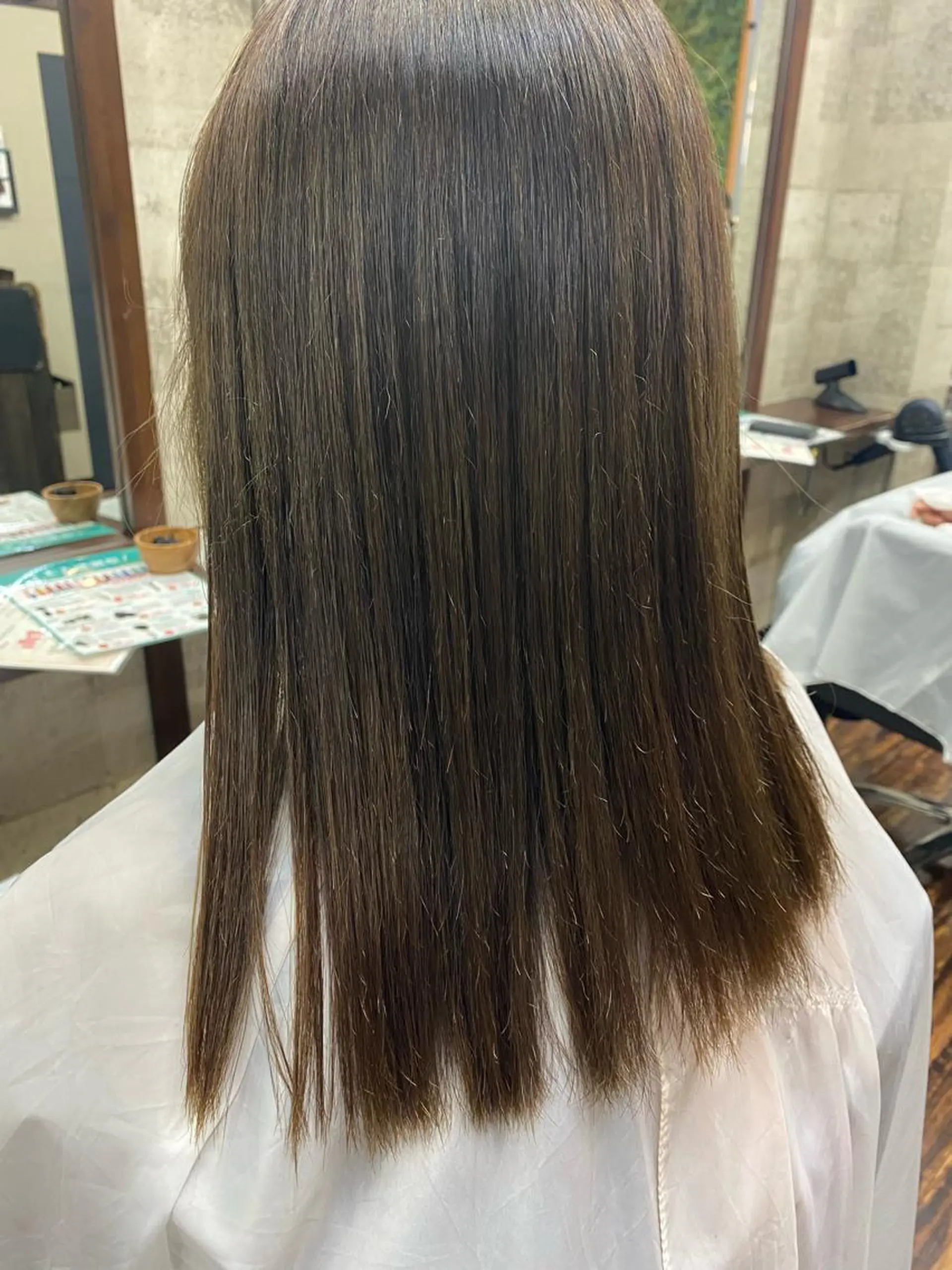 ミディアム Un Fleur所属・立野 希沙のヘアスタイル