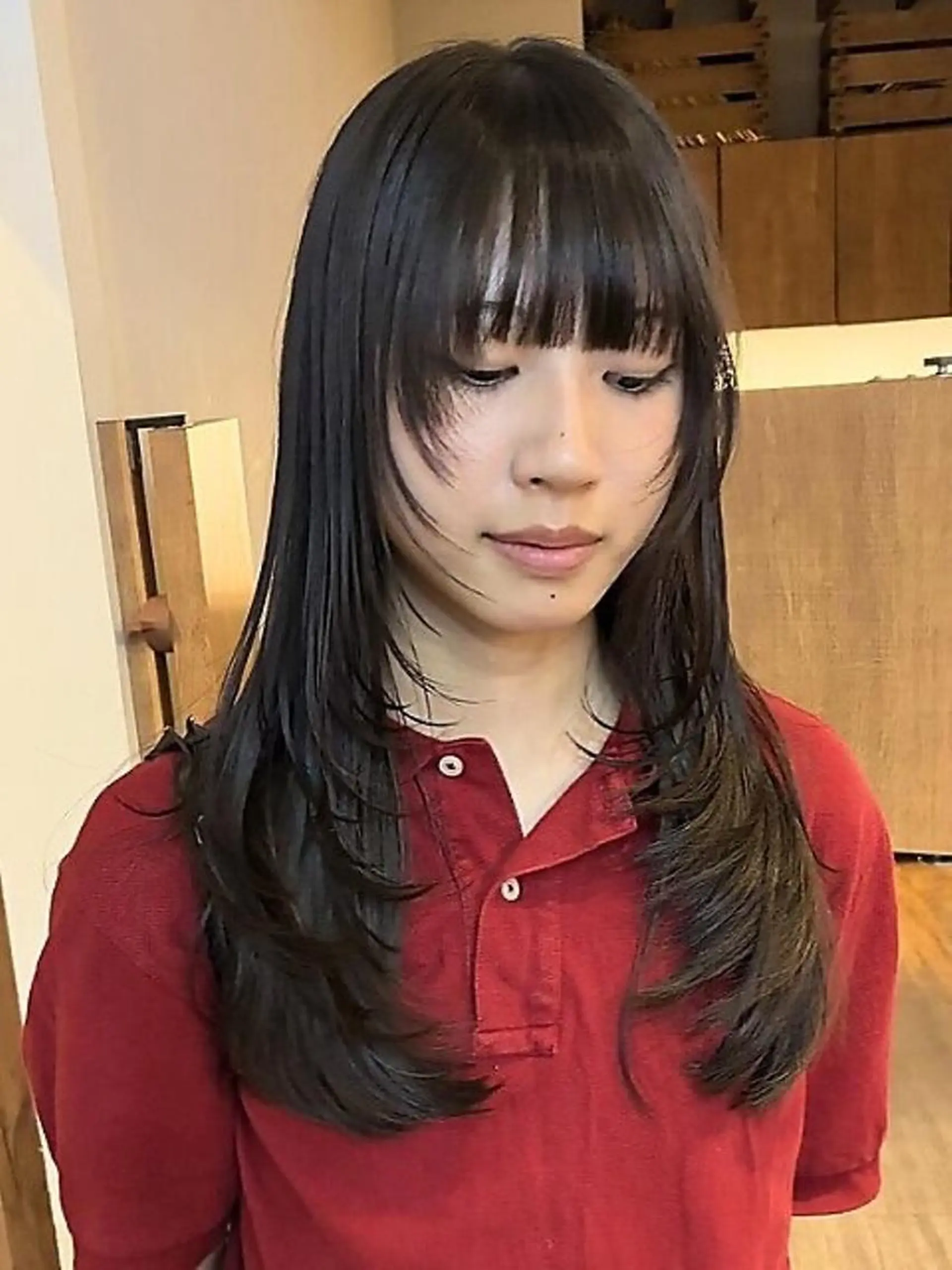 ロング カラー 透明感カラー loty _nanamiのヘアスタイル