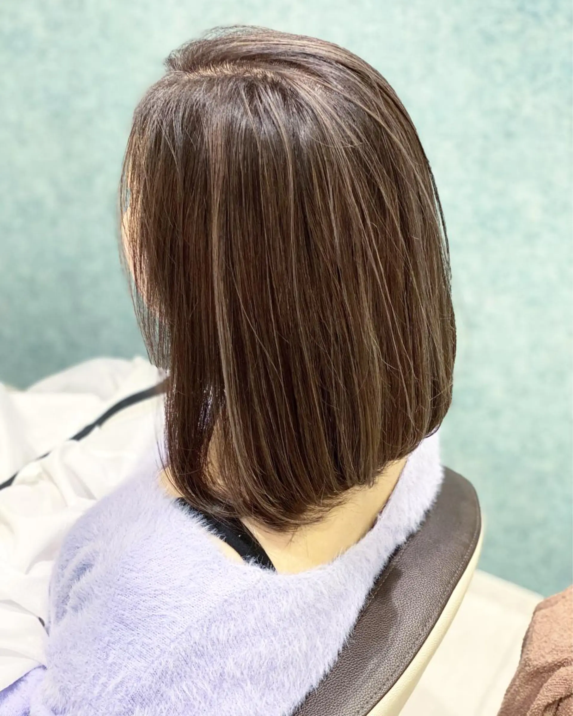 ミディアム カラー ハイライトカラー ハイライト 💎大人ハイライト 💎上杉一也💎のヘアスタイル