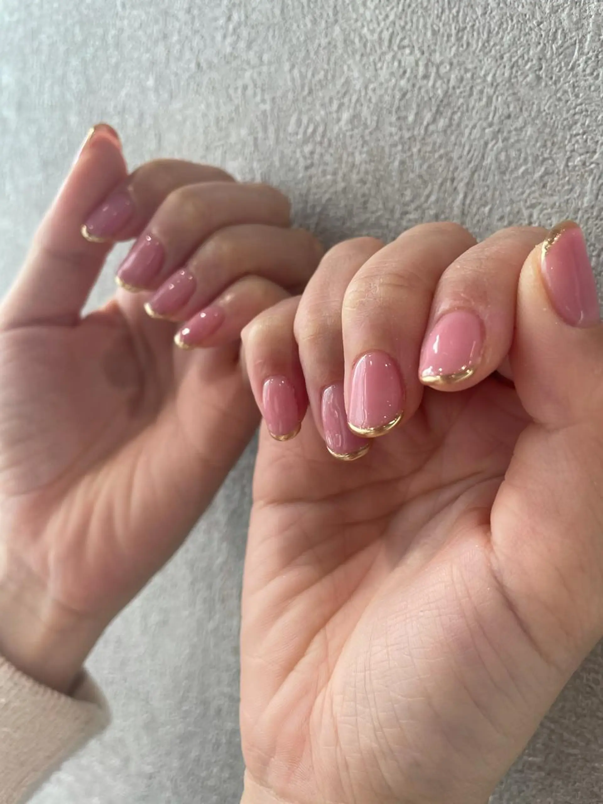 ネイル オフィスネイル ハンドネイル ナチュラル透明感🌱 小山美樹子のヘアスタイル