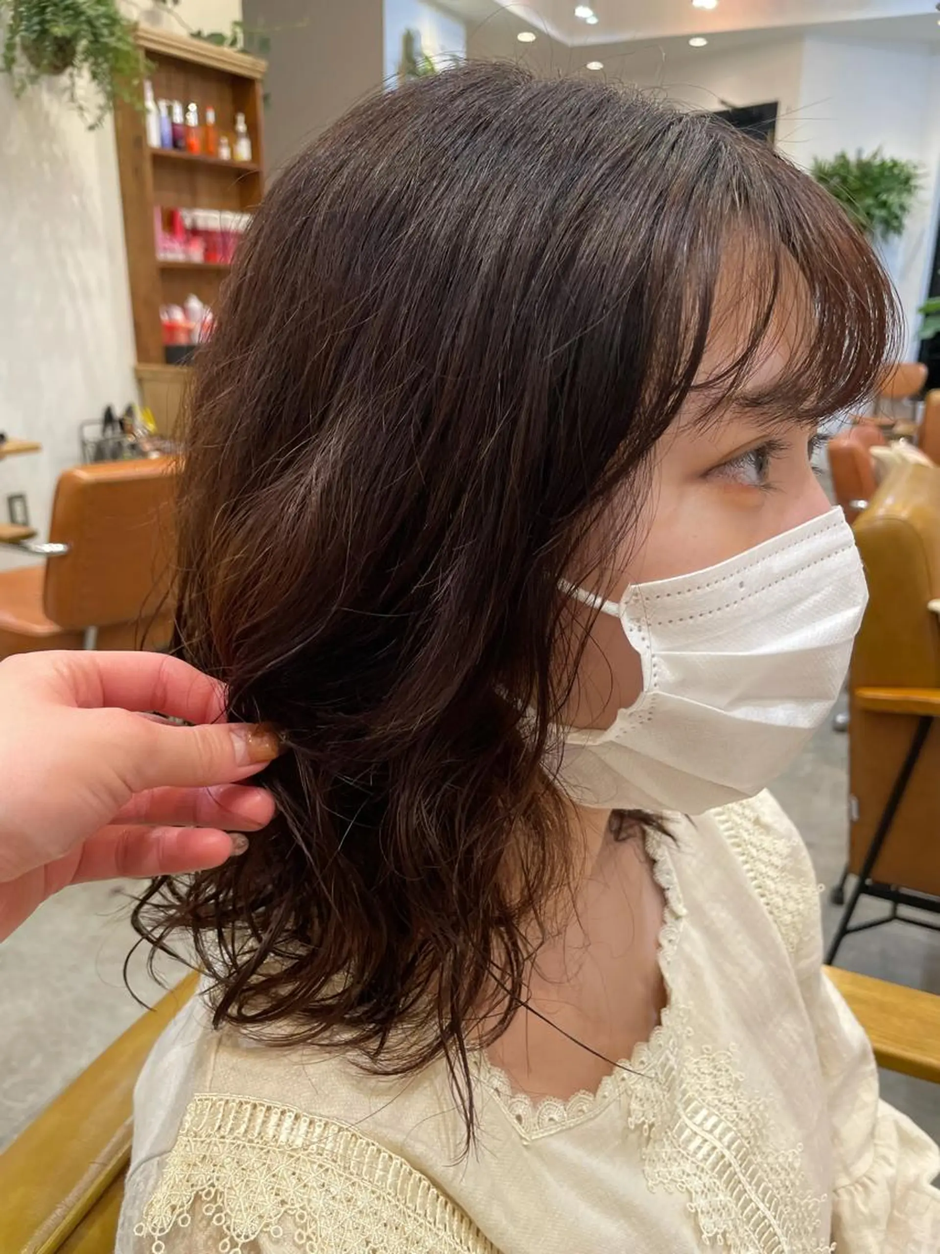 パーマ 縮毛矯正 岡部 ひな/銀座のヘアスタイル