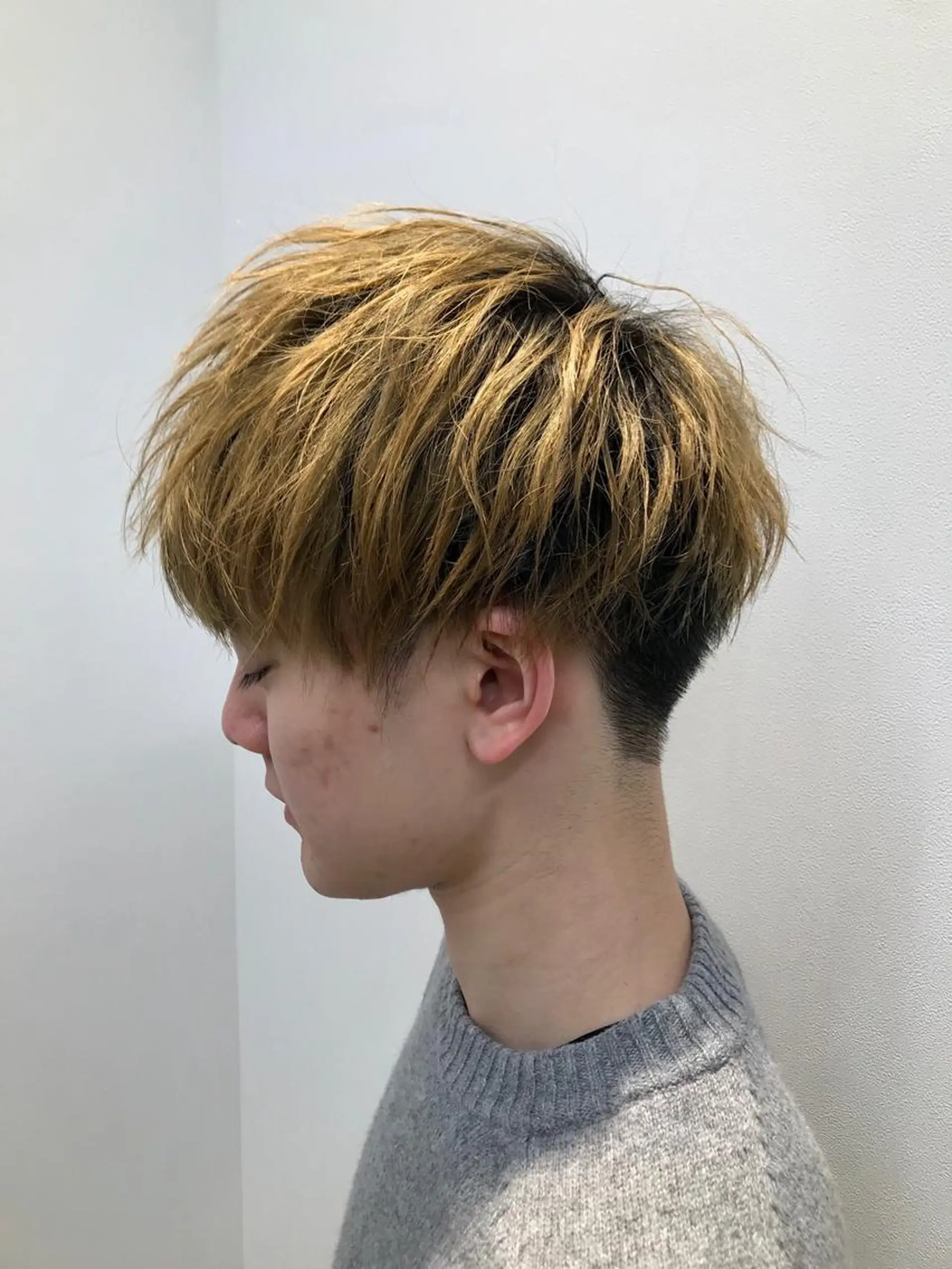 ショート カラー メンズ ショートヘア相談所✨ 澤里大のヘアスタイル