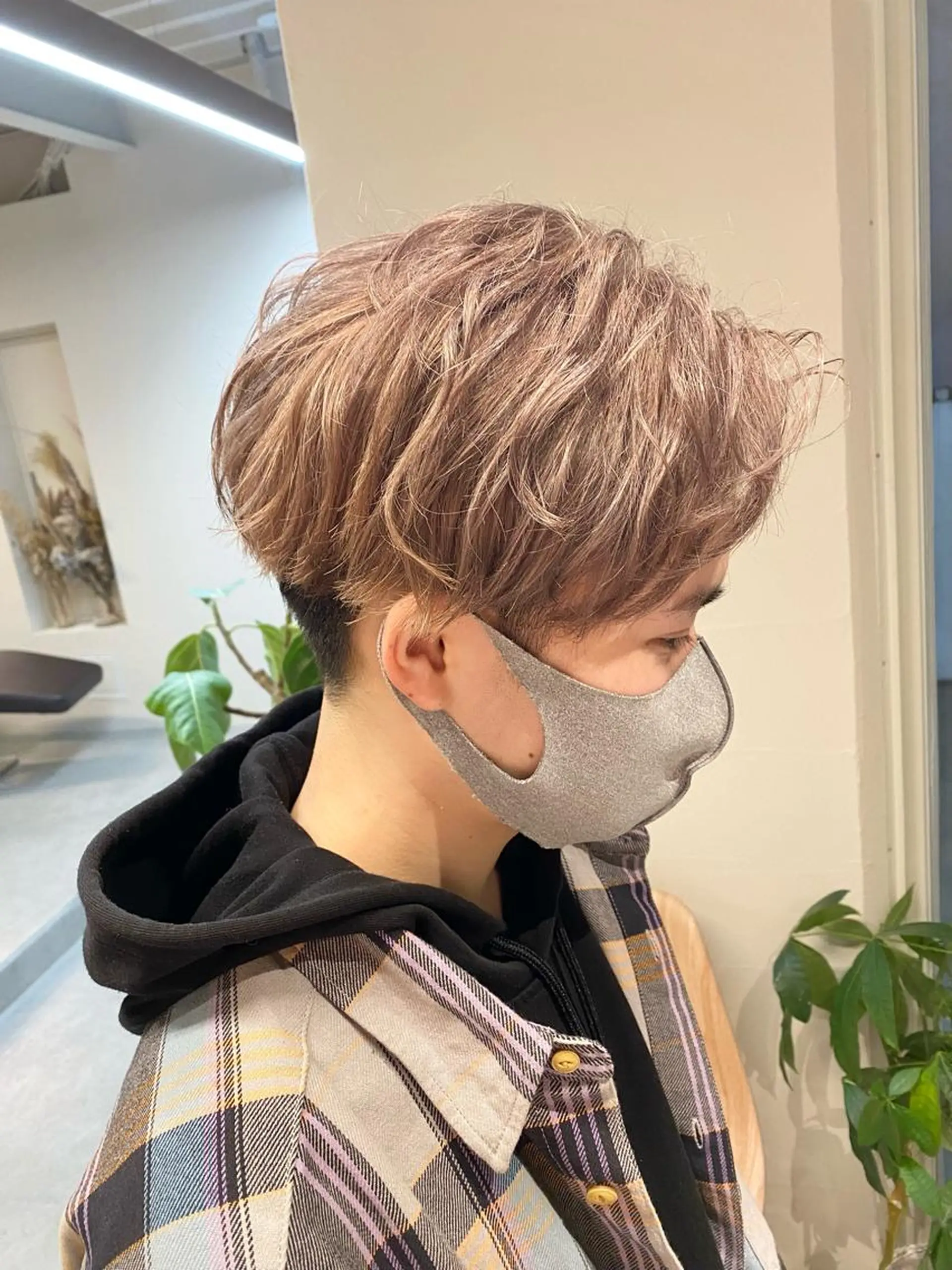 ショート カラー メンズ ❄️中川 慎之介❄️のヘアスタイル