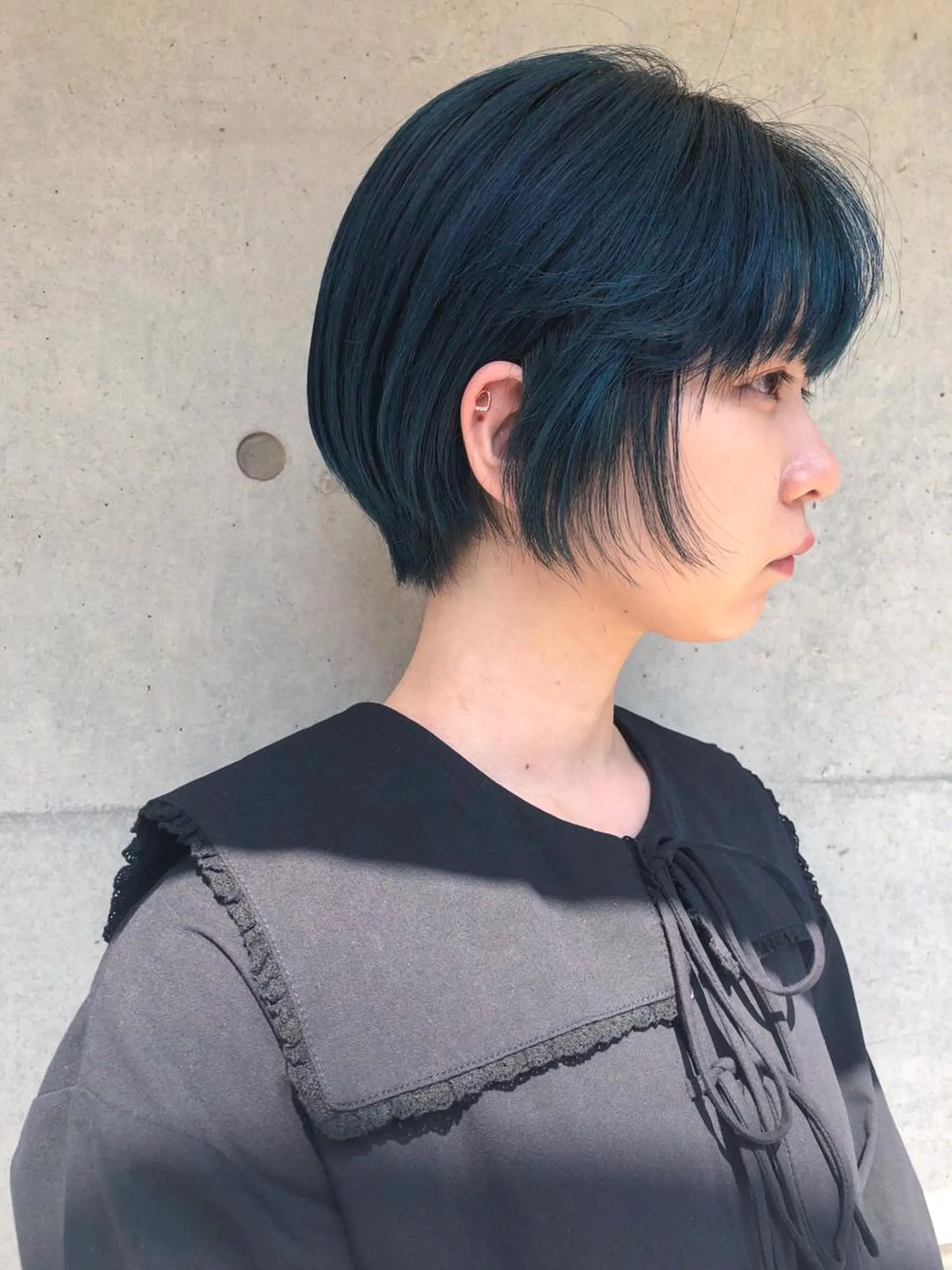 ショート ヘアカラー nessヤマサキ リュウタのヘアスタイル