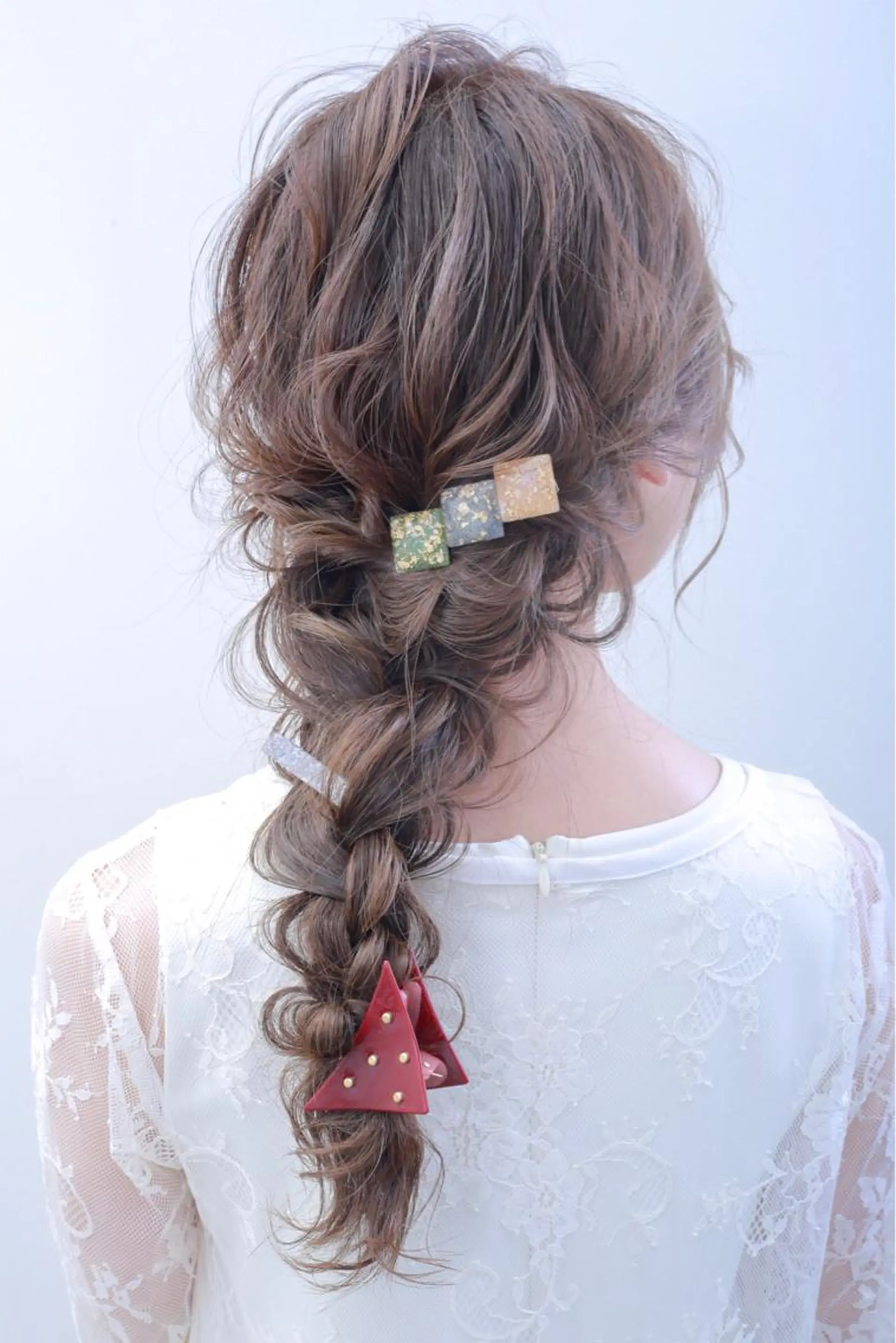 ロング カラー ヘアアレンジ 伊藤 裕貴のヘアスタイル