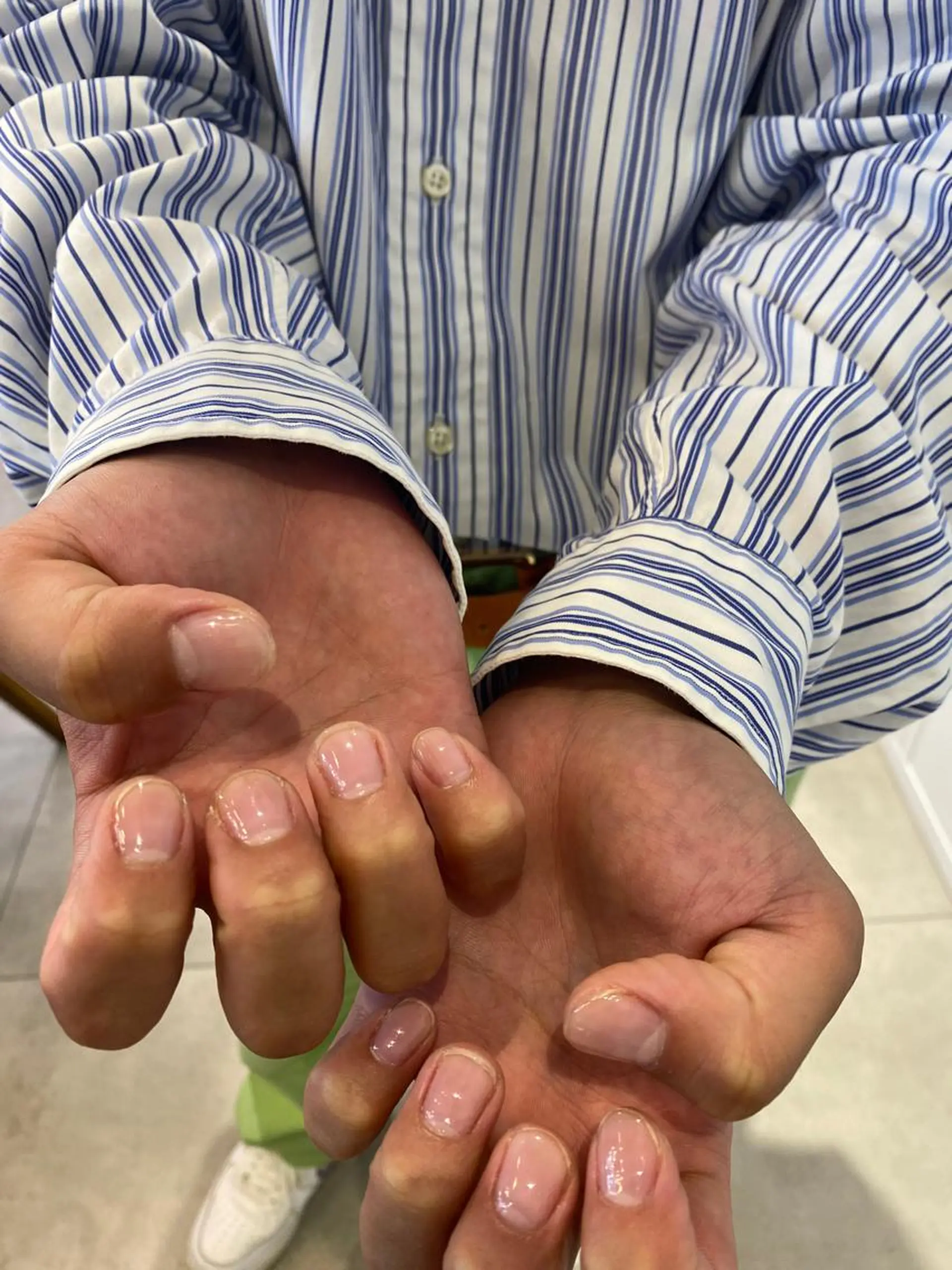 ネイル クリアネイル メンズネイル ハンドネイル HARE &nail ☪️remiのヘアスタイル