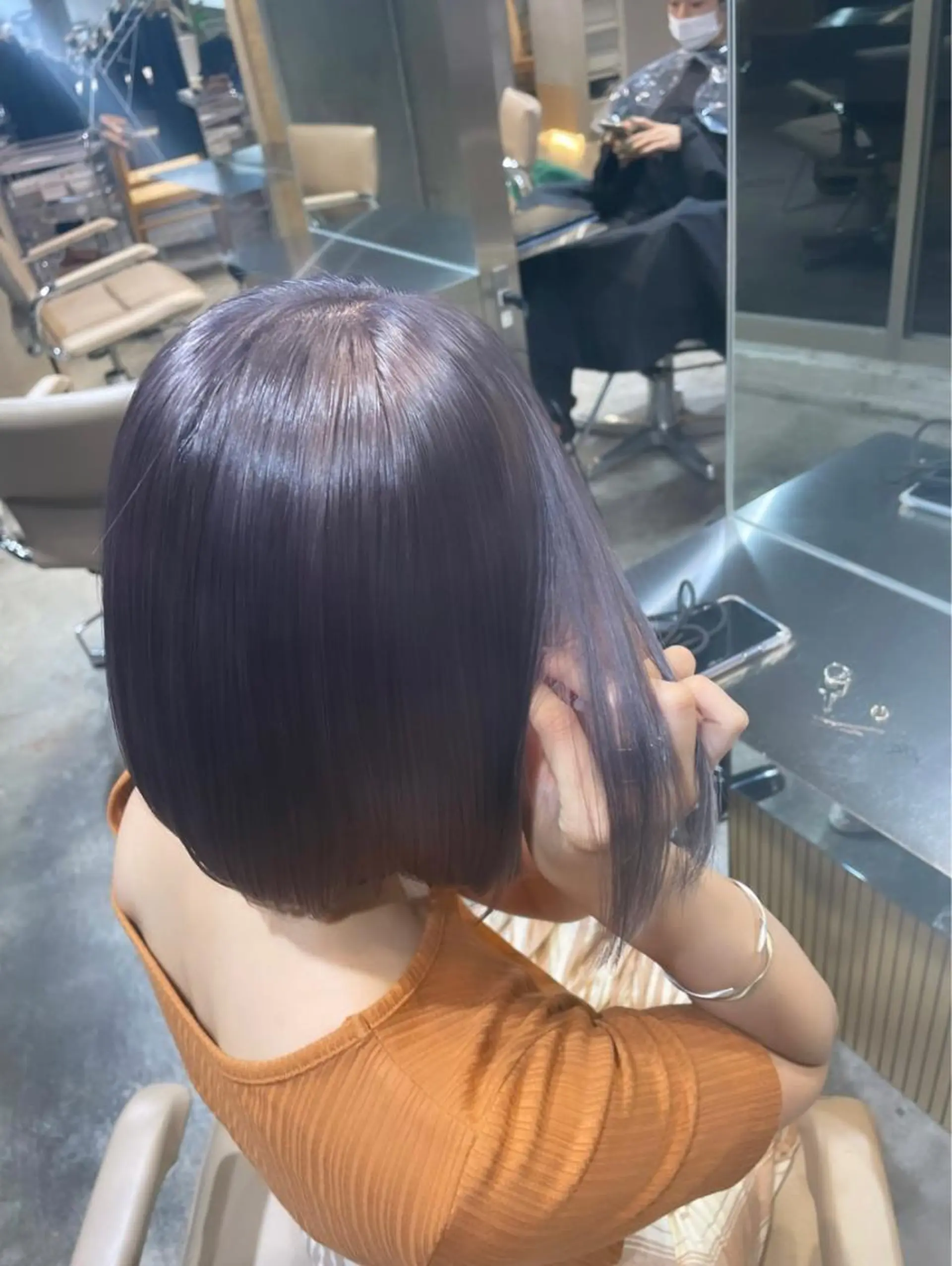 ミディアム カラー cinq所属・ハイライトカラー ❤︎hirokoのヘアスタイル