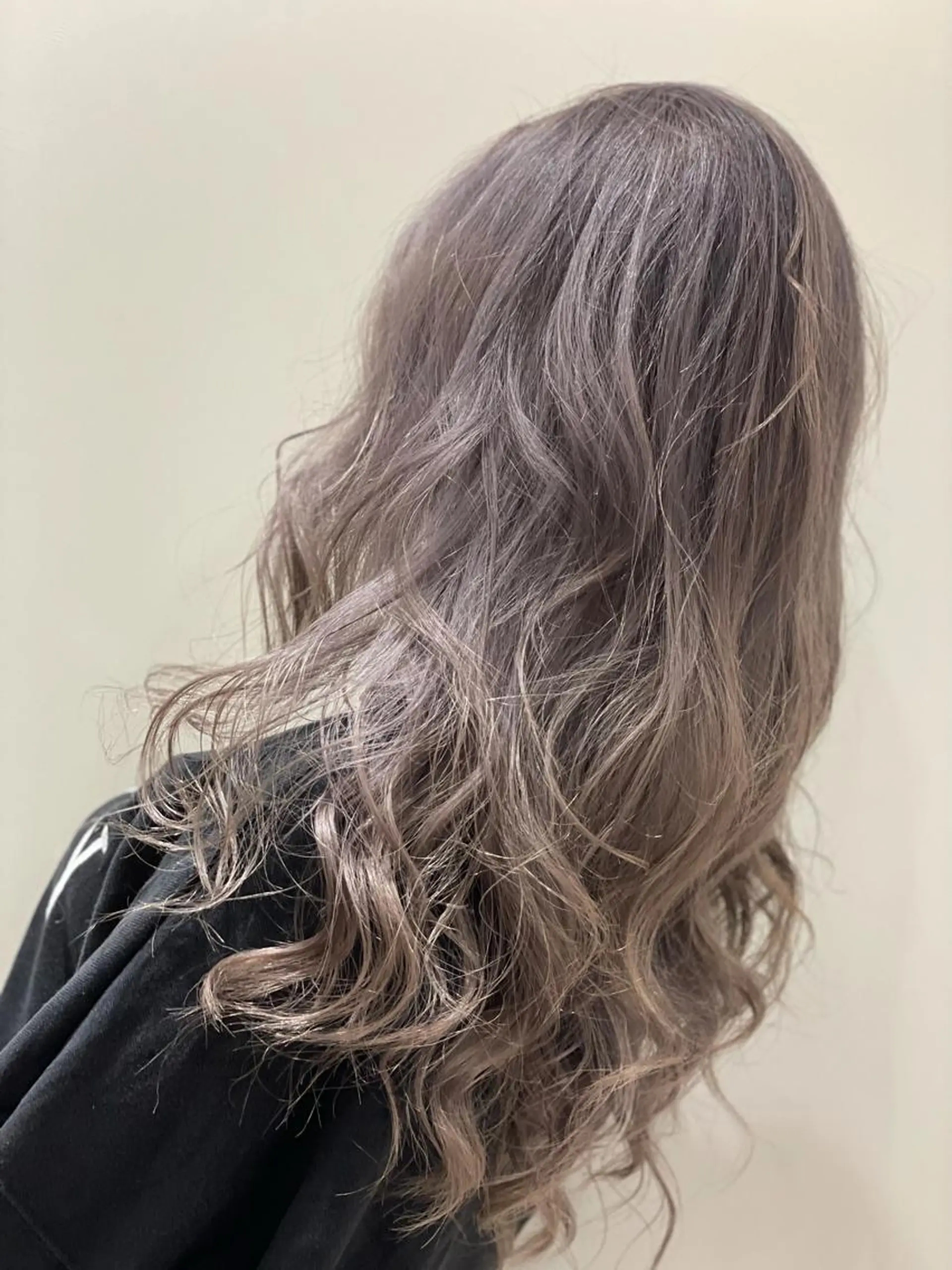 ロング カラー ヘアアレンジ ヘアカラー 髪質改善×ハイトーン 中田啄也のヘアスタイル