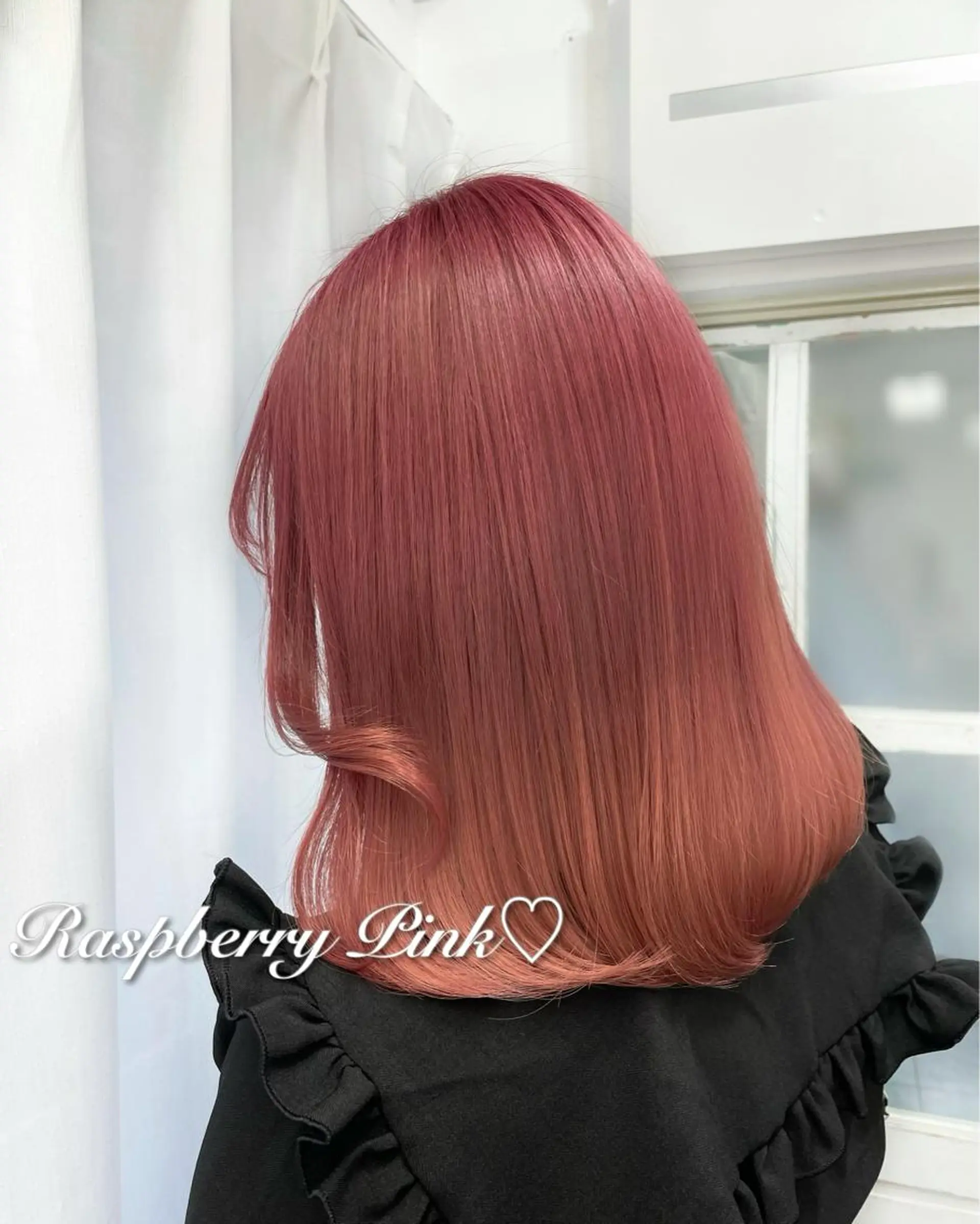 ミディアム カラー トリートメント ヘアカラー ヘアセット 韓国ヘア🤍髪質改善 🇰🇷AKANEのヘアスタイル