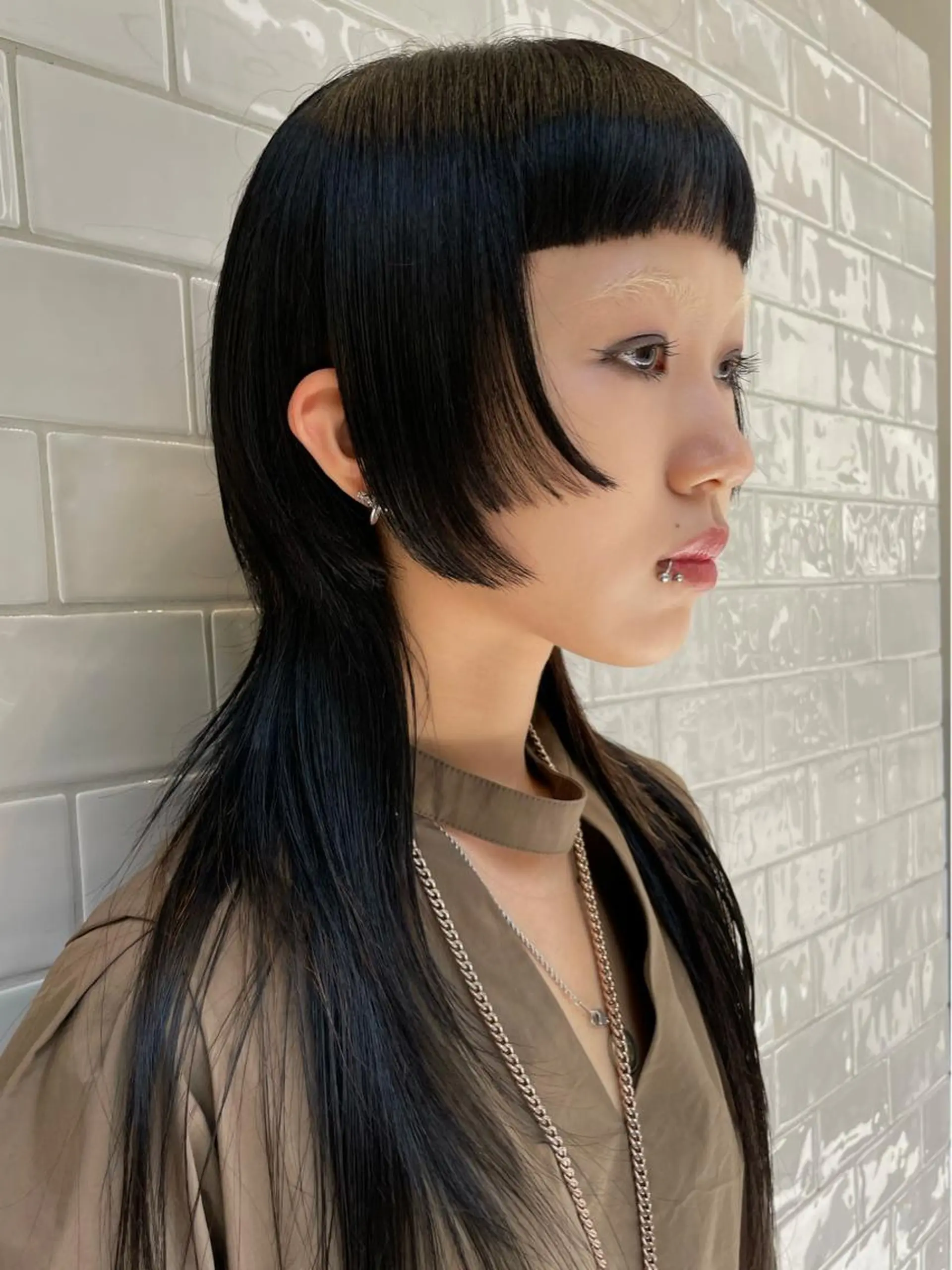 ミディアム カラー カット ヘアカラー トリートメント SALOWIN所属・ブリーチ✨ ボブ✨レイヤーのヘアスタイル