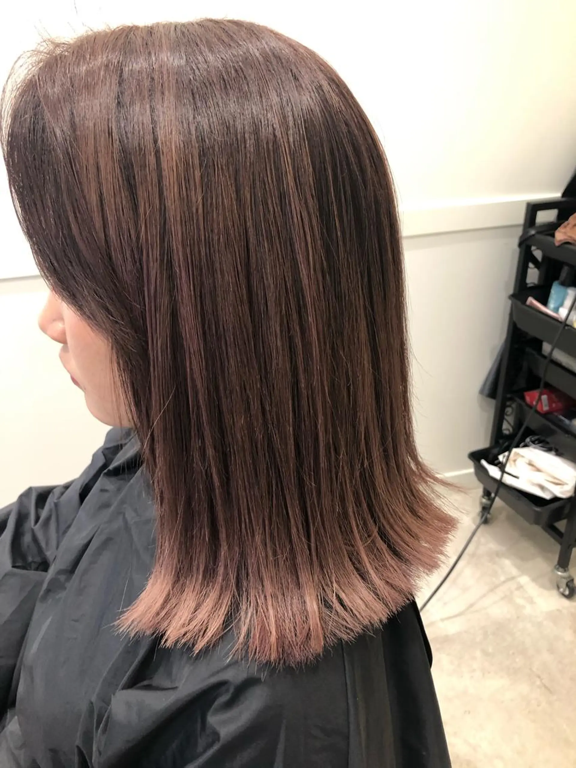 ミディアム GO TODAY SHAiRE SALON原宿Stella店所属・GO TODAY シェアサロンのヘアスタイル