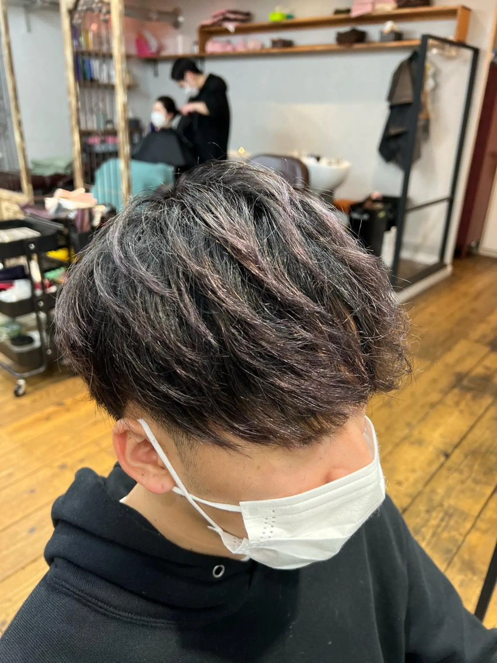 カラー メンズ 髪質改善/縮毛矯正/ 超高濃度水素ケアのヘアスタイル