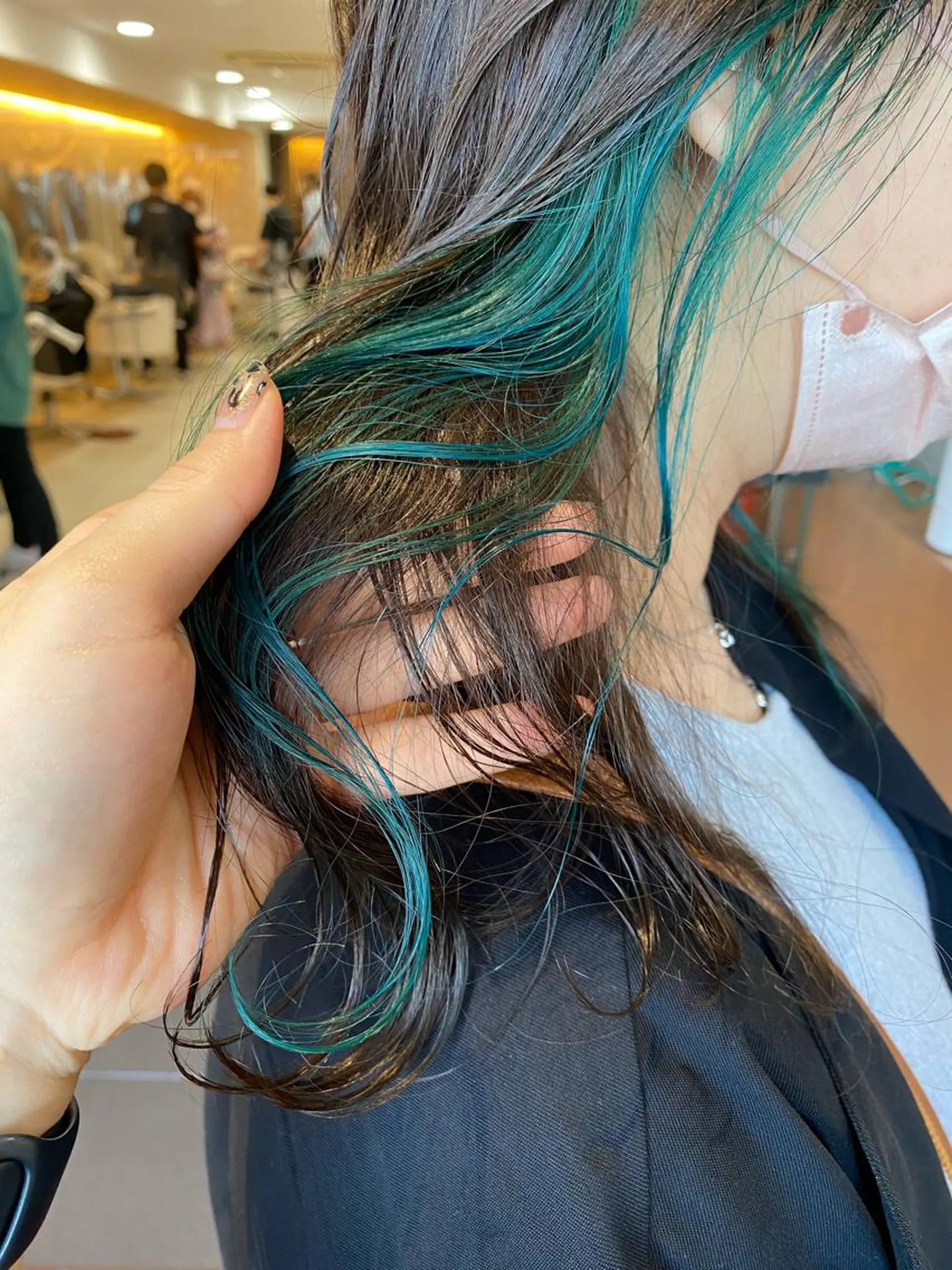 ミディアム カラー 透明感カラーブリーチ 🌼シゲモトアヤ🌼のヘアスタイル