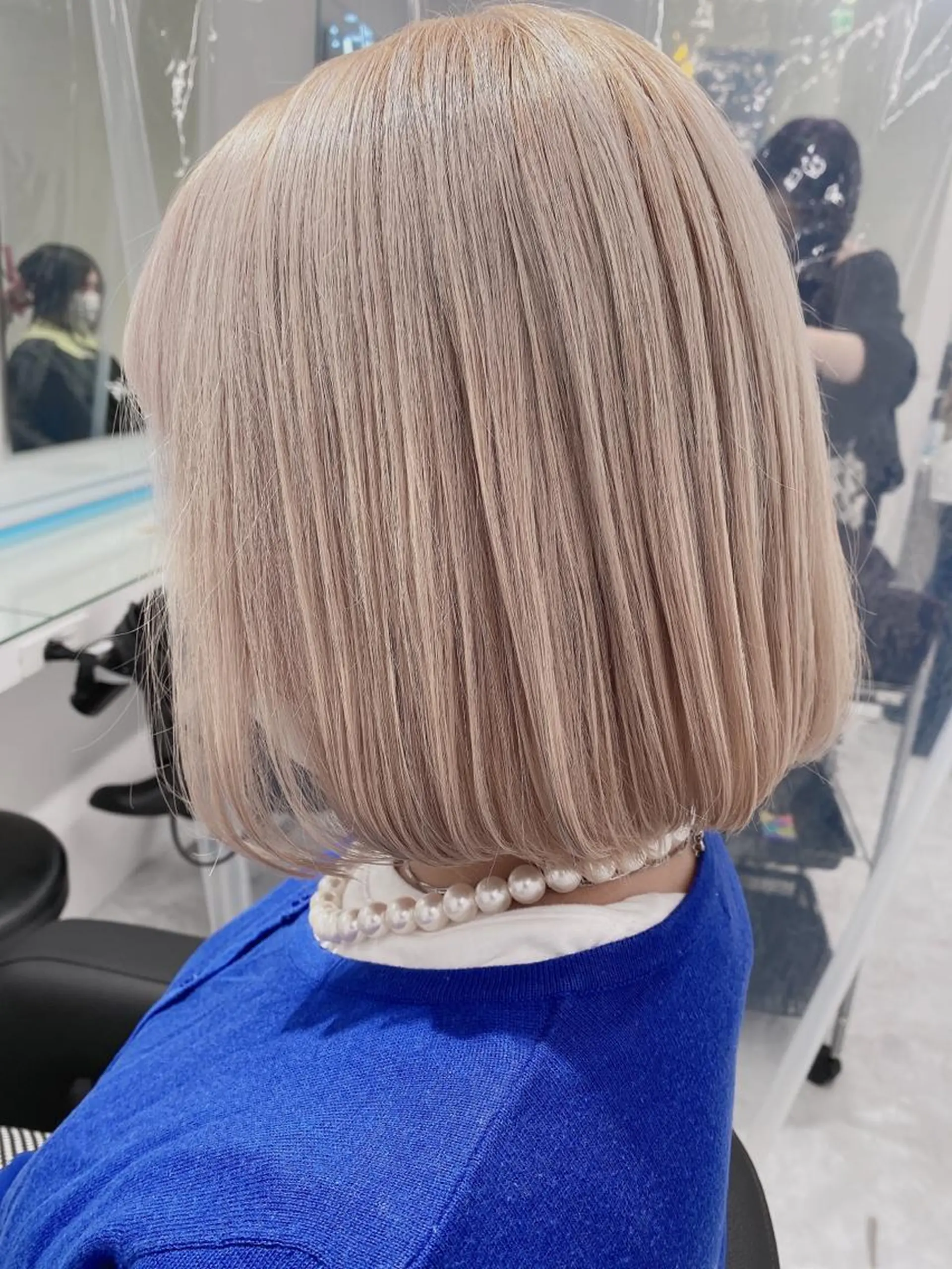 ロング パーマ ヘアアレンジ メンズ キッズ ネイル マツエク・マツパ ヘアカラー トリートメント ヘアセット M.O.D渋谷所属・🫧渋谷美容師 たくみ🫧のヘアスタイル