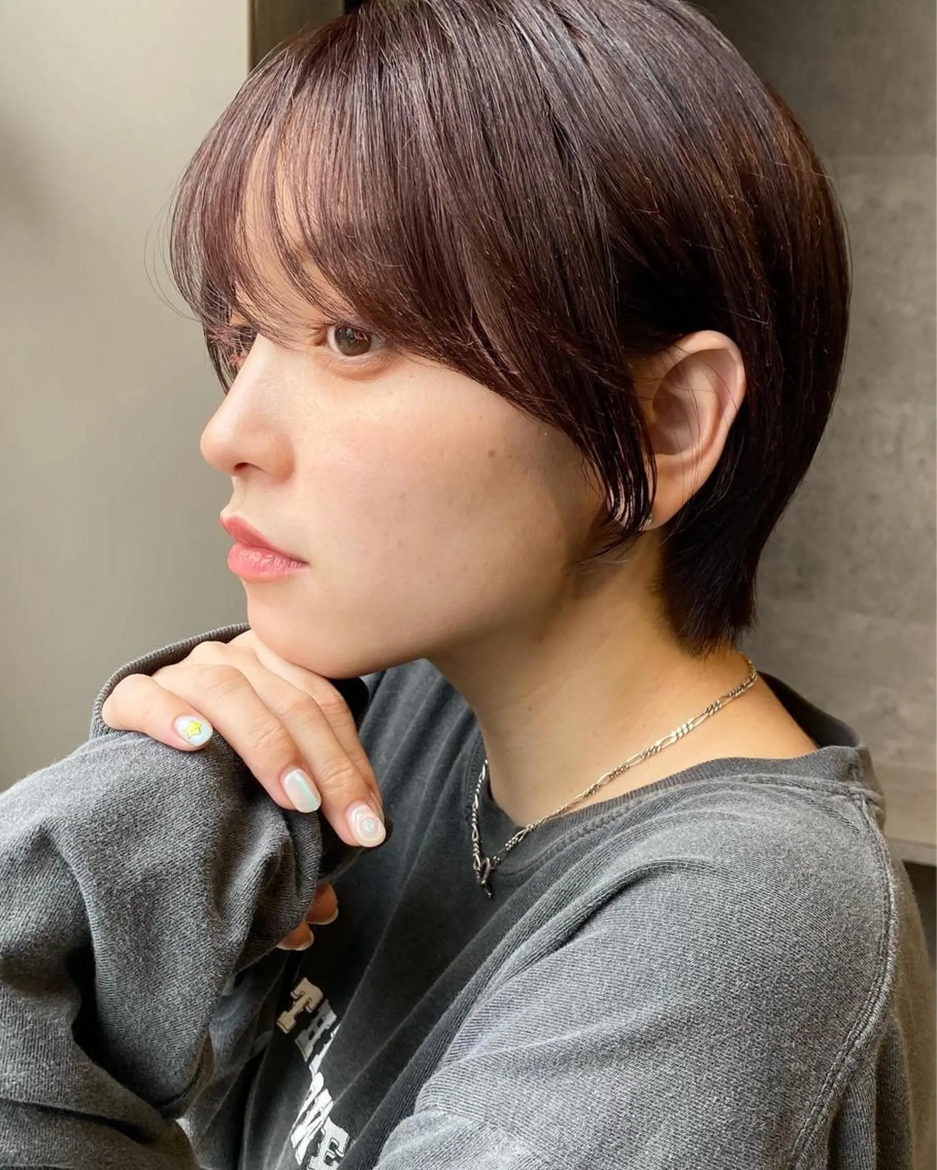 ショート カラー 女性が憧れる ショート/角田愛和のヘアスタイル